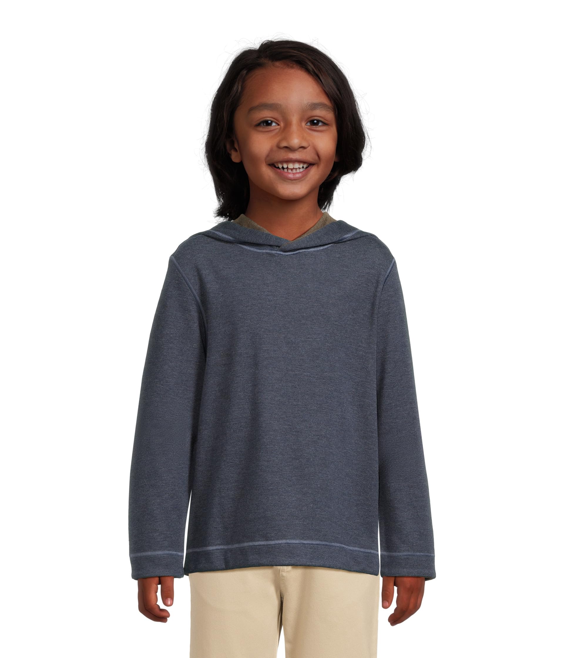 Reversible Solid Hoodie (Big Kid)