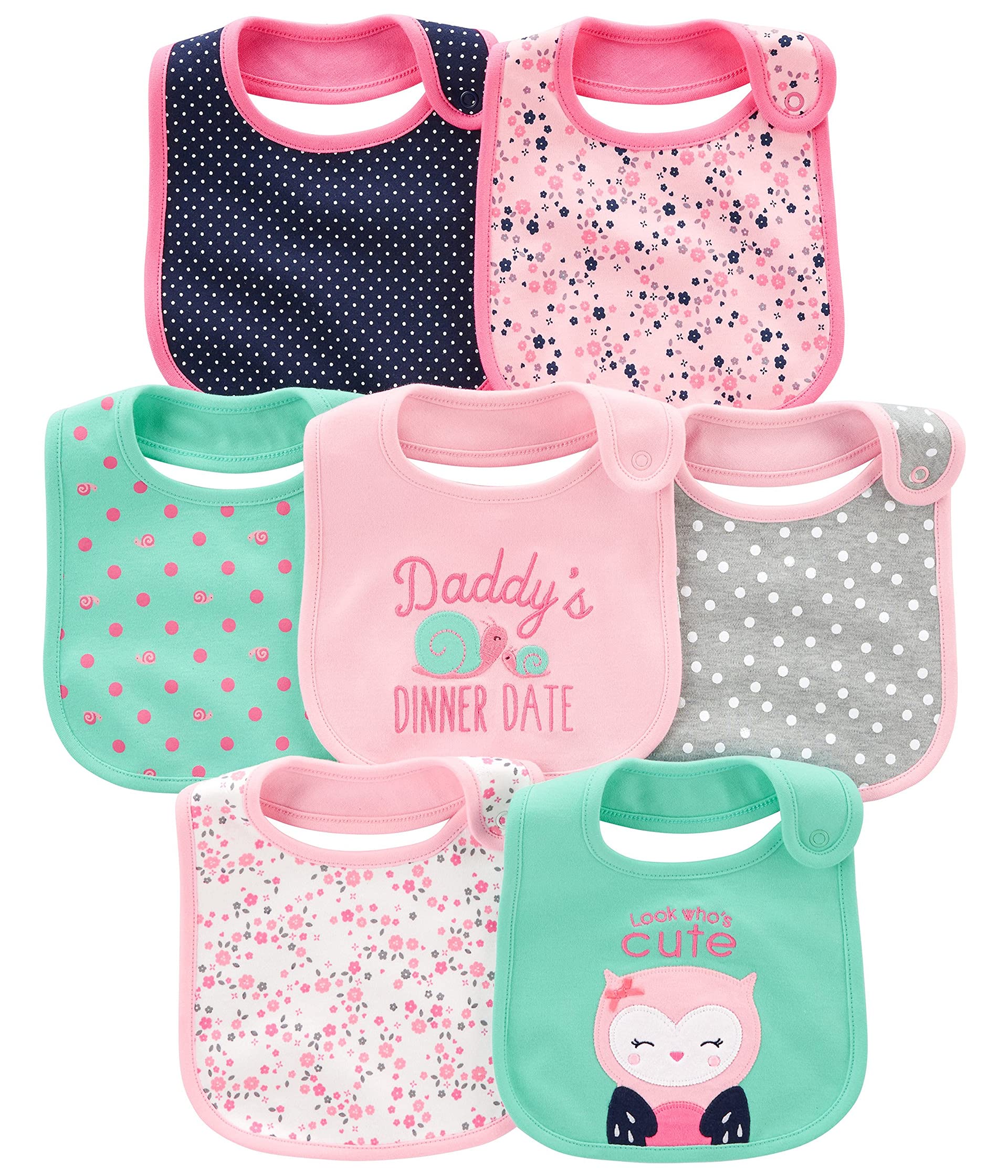 7-Pack Teething Bibs (Infant)