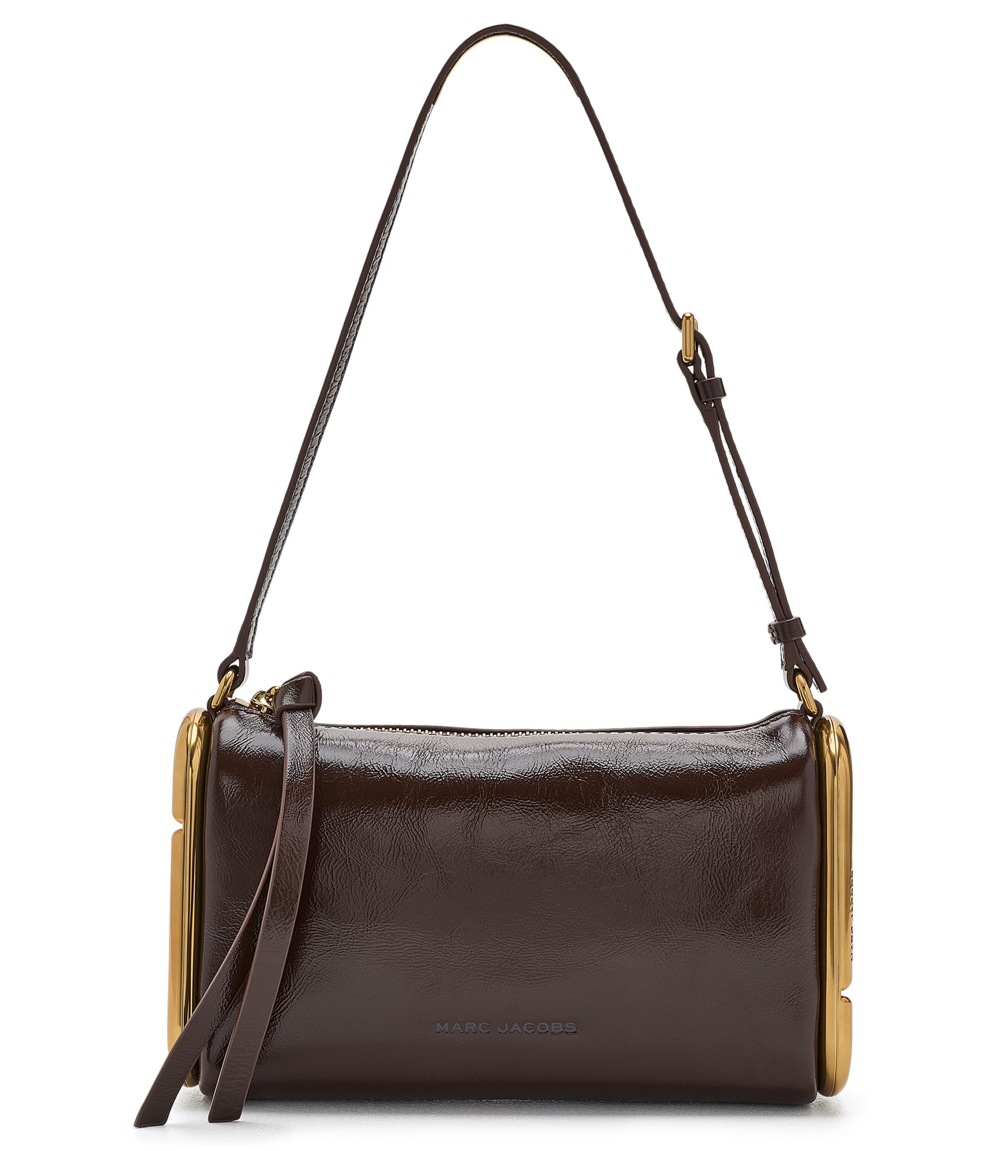 Scene Small Shoulder Bag In Crinkle Leather