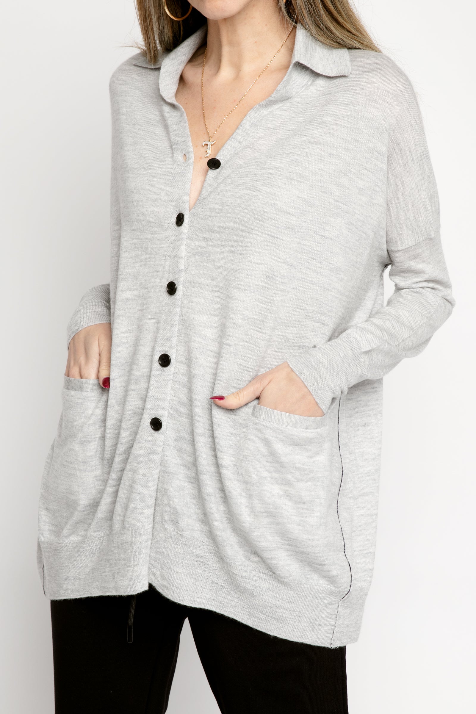 Collared Cardigan