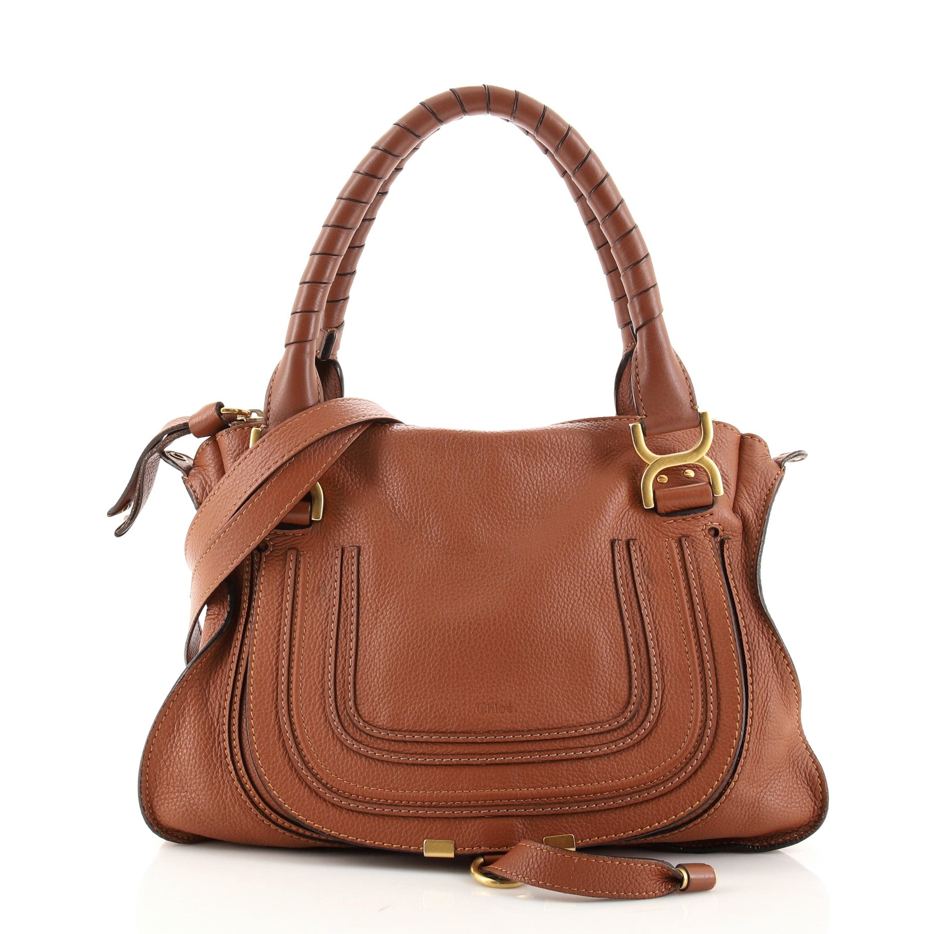 Marcie Satchel Leather Small