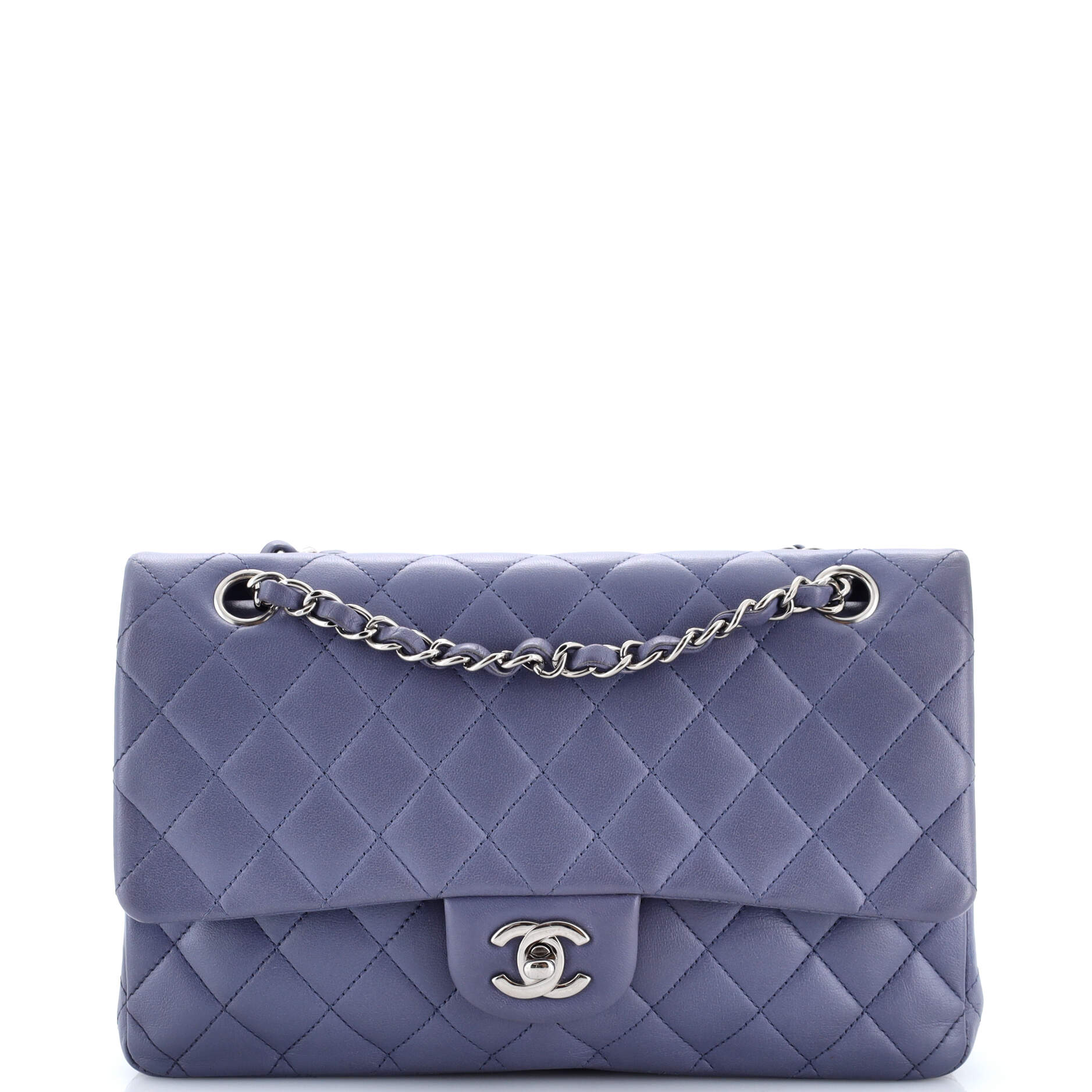 Classic Double Flap Bag Quilted Lambskin Medium