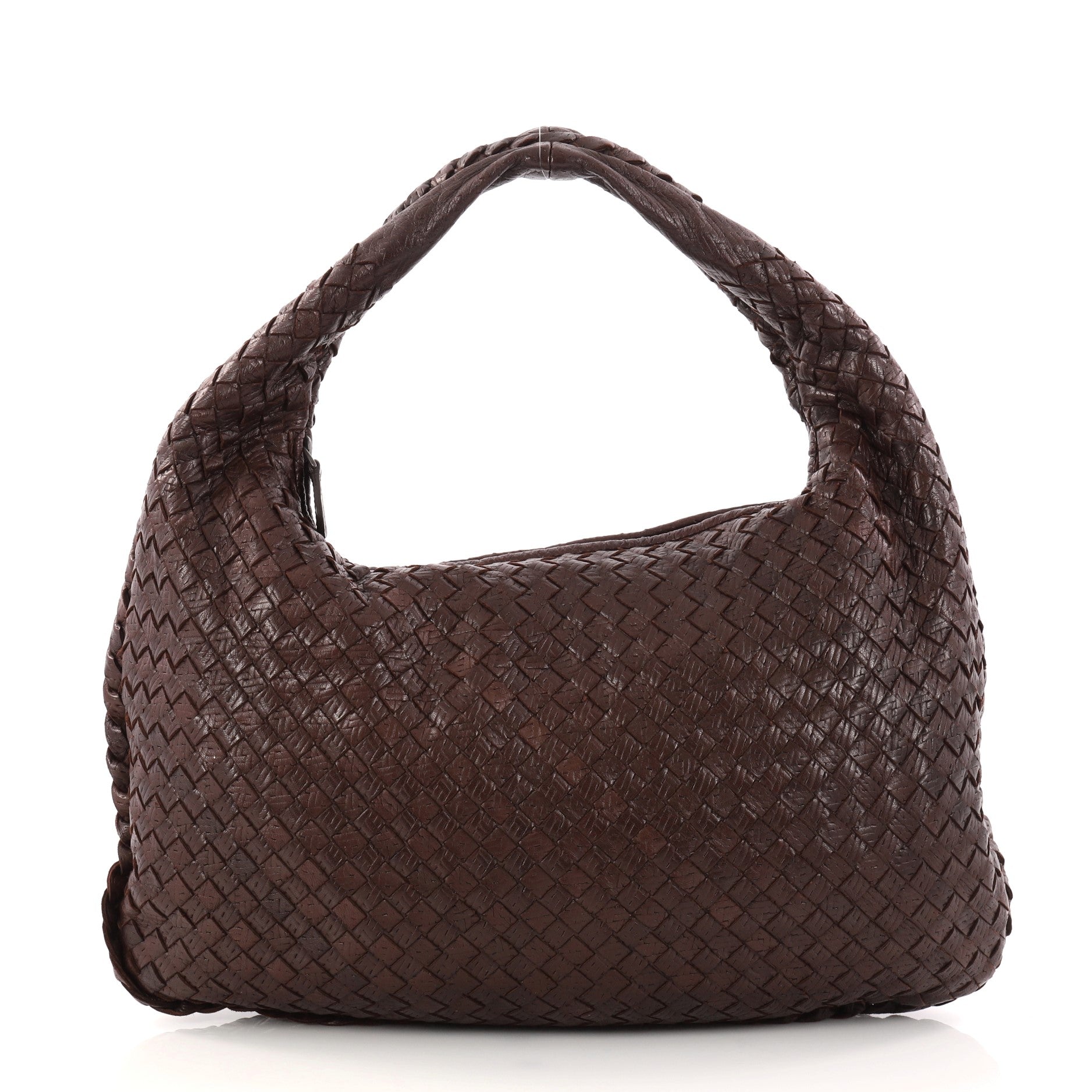 Veneta Hobo Textured Intrecciato Nappa Medium