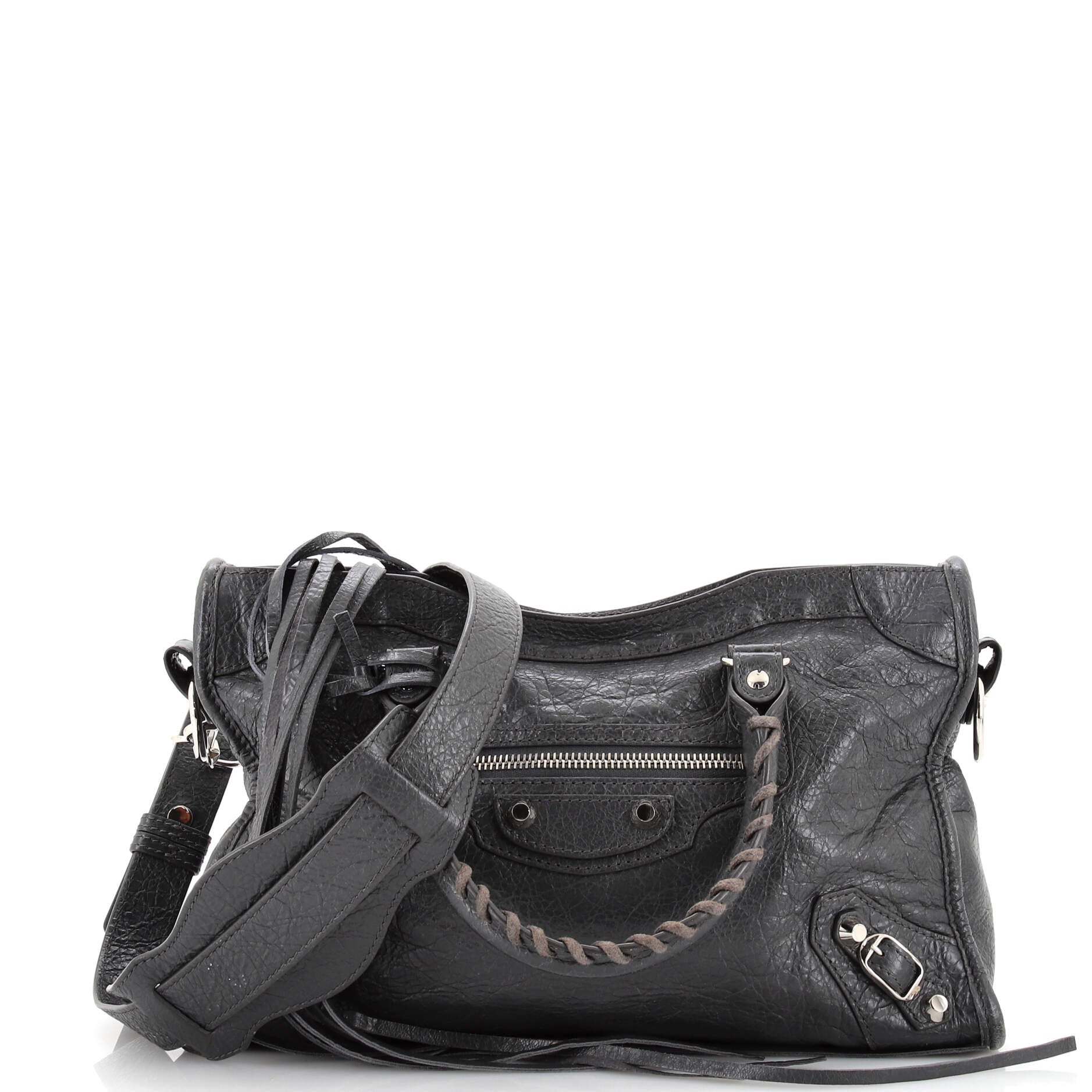 City Classic Studs Bag Leather Small
