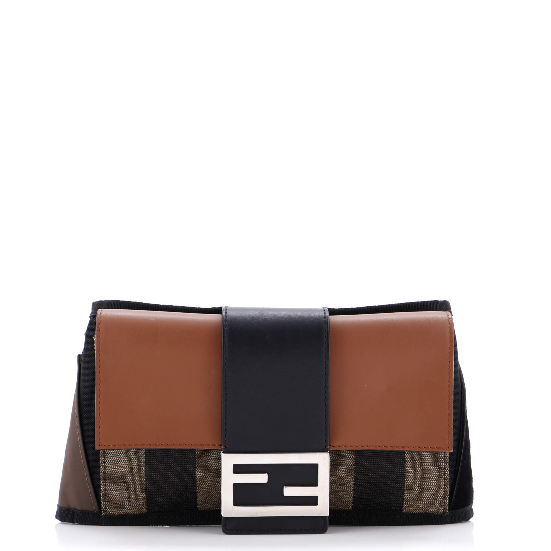 Forever Fendi Belt Bag Mixed Canvas with Leather