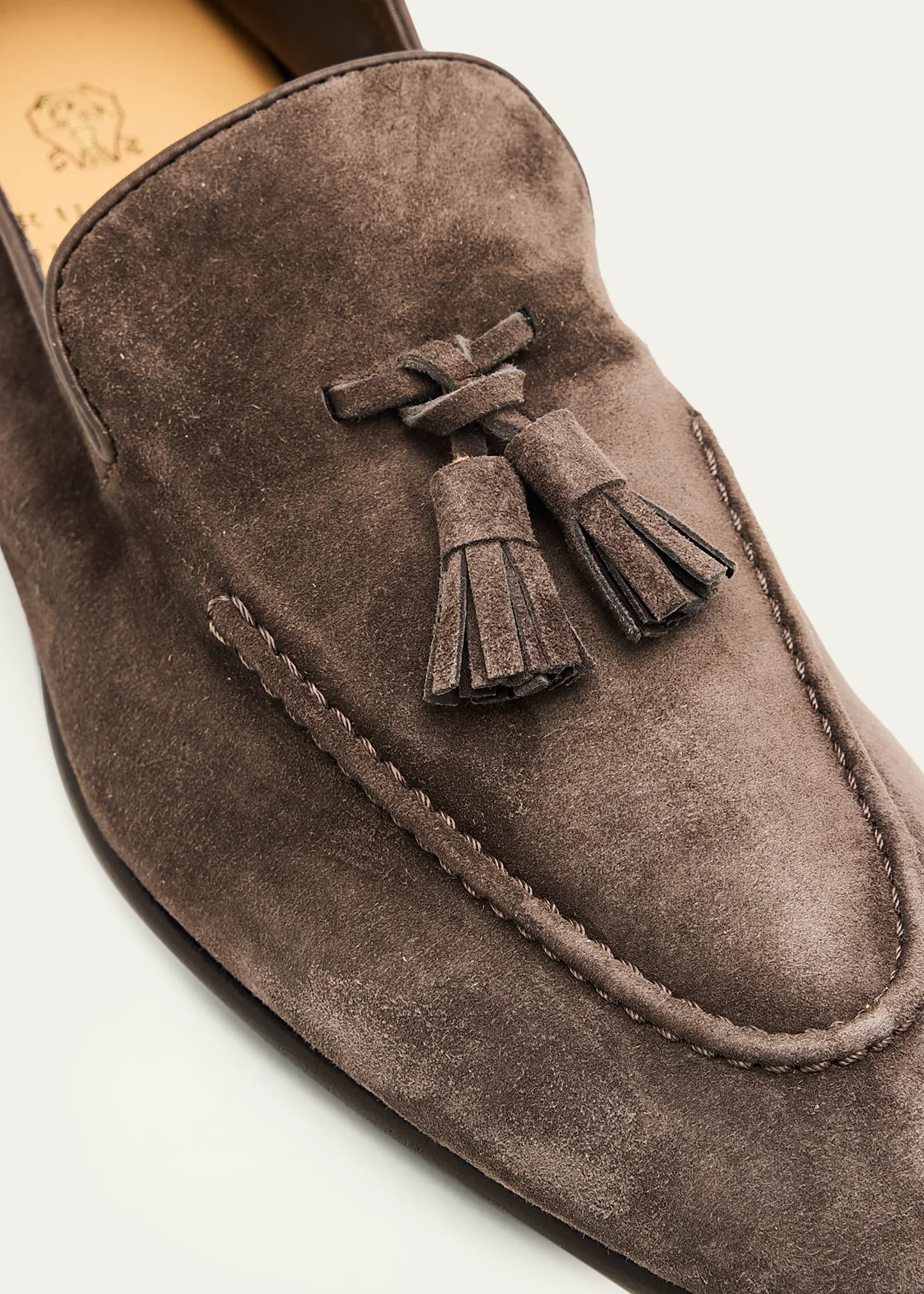 Men's Suede Tassel Loafers, image 2 of 4