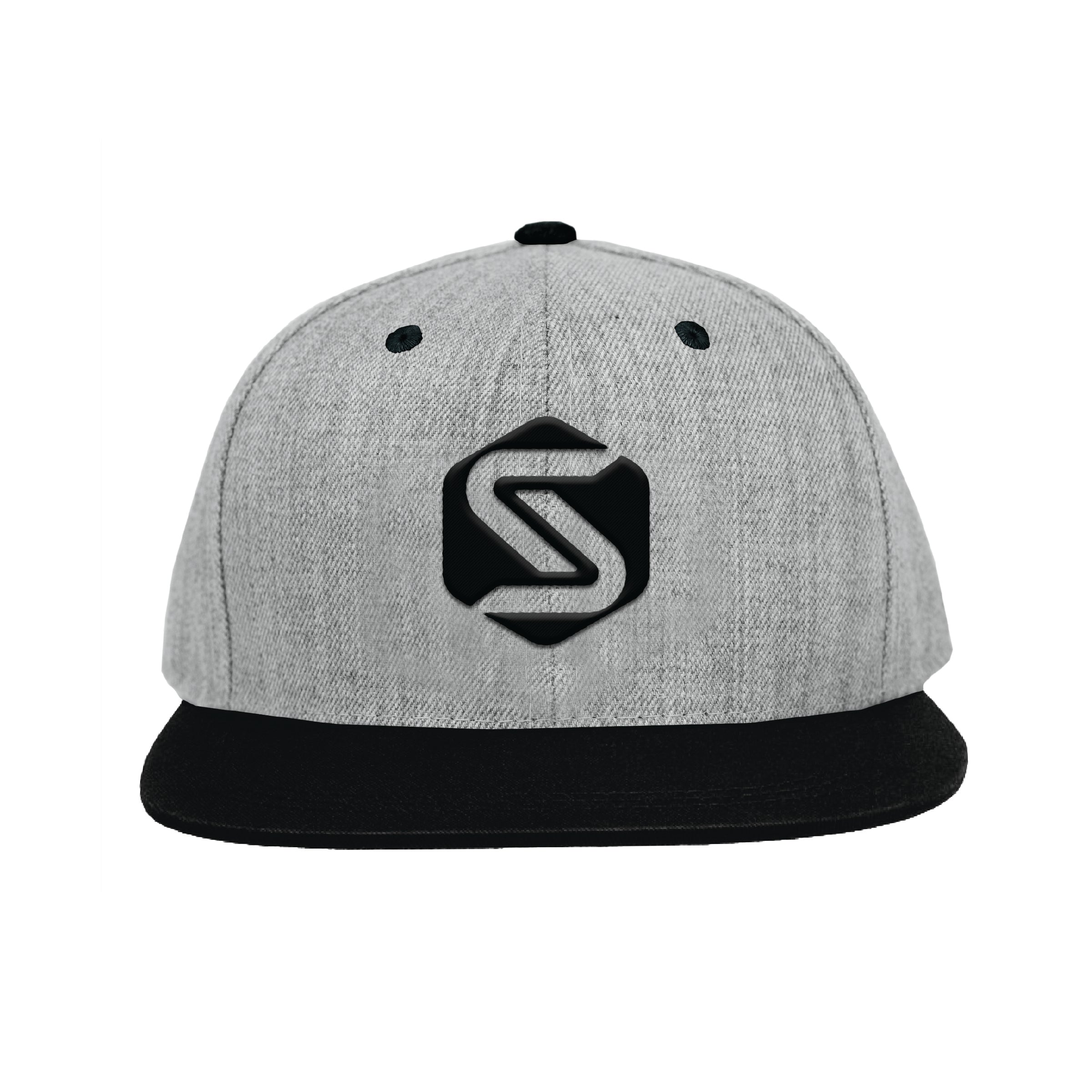 Grey Flat Bill Hat
