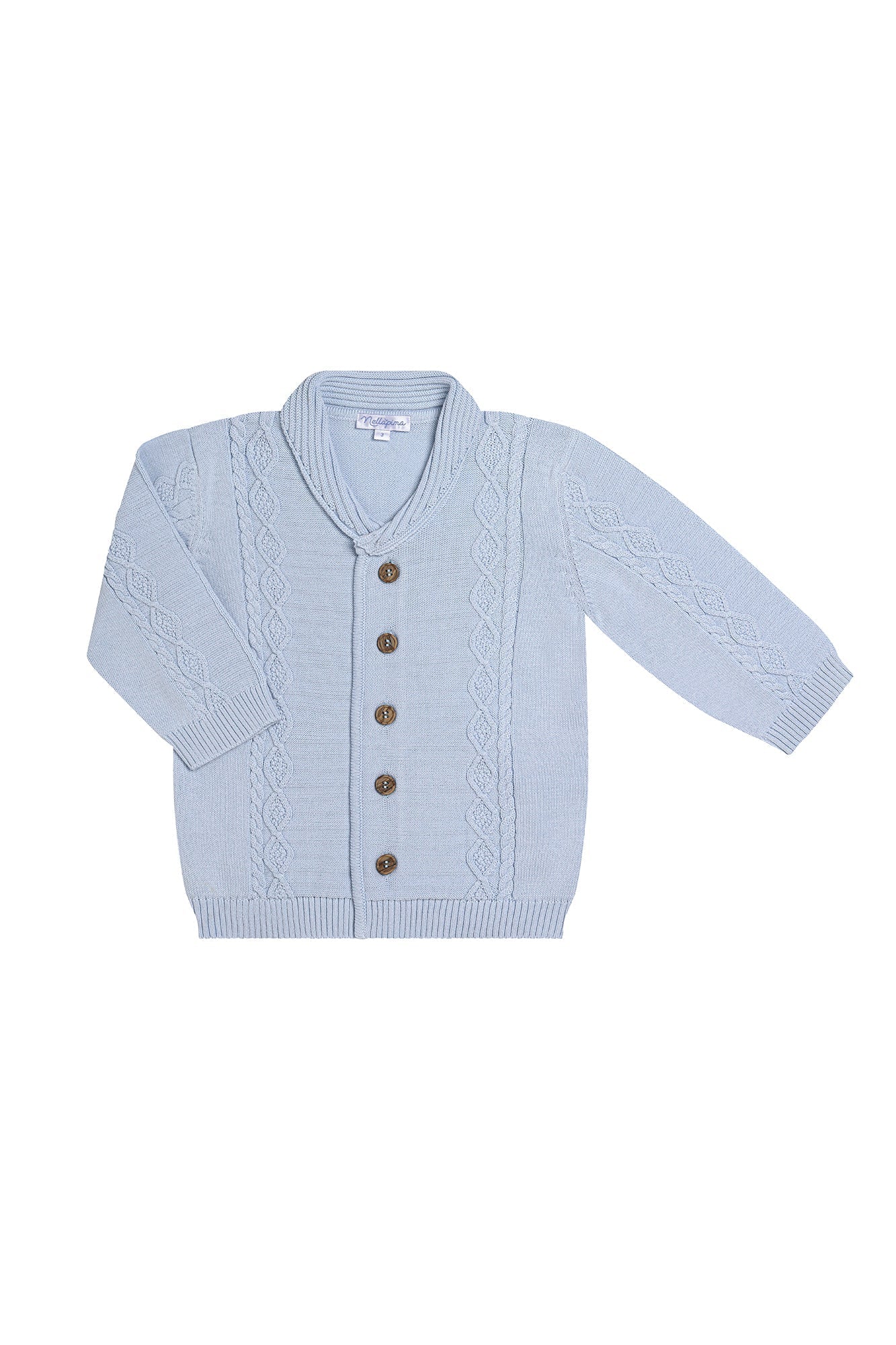 Nellapima Blue London Knit Cardigan