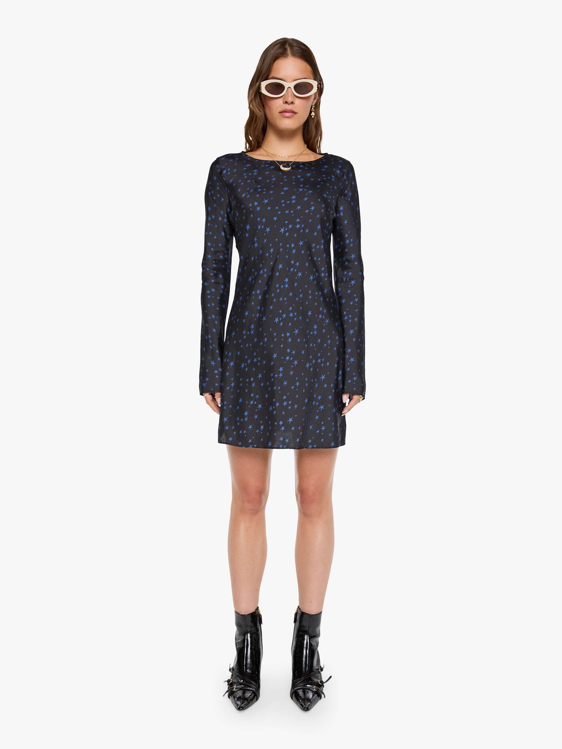 The Slip Up Mini Dress