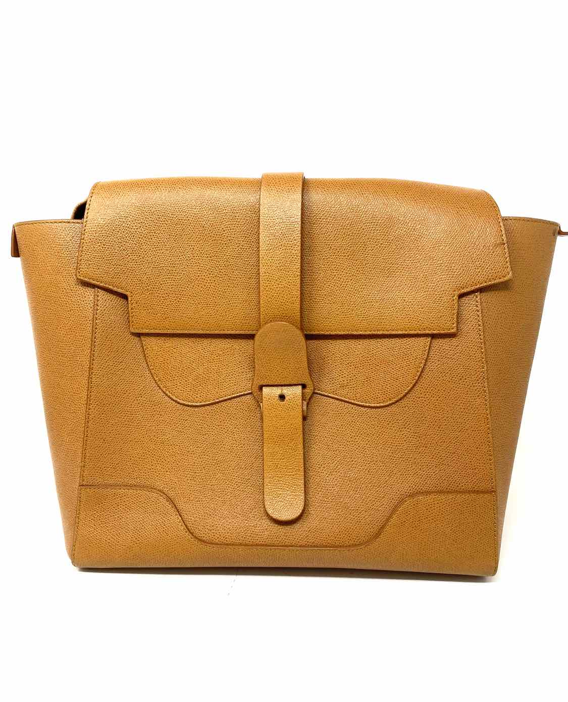 Maestra Caramel Convertible Saffiano Leather BackPack