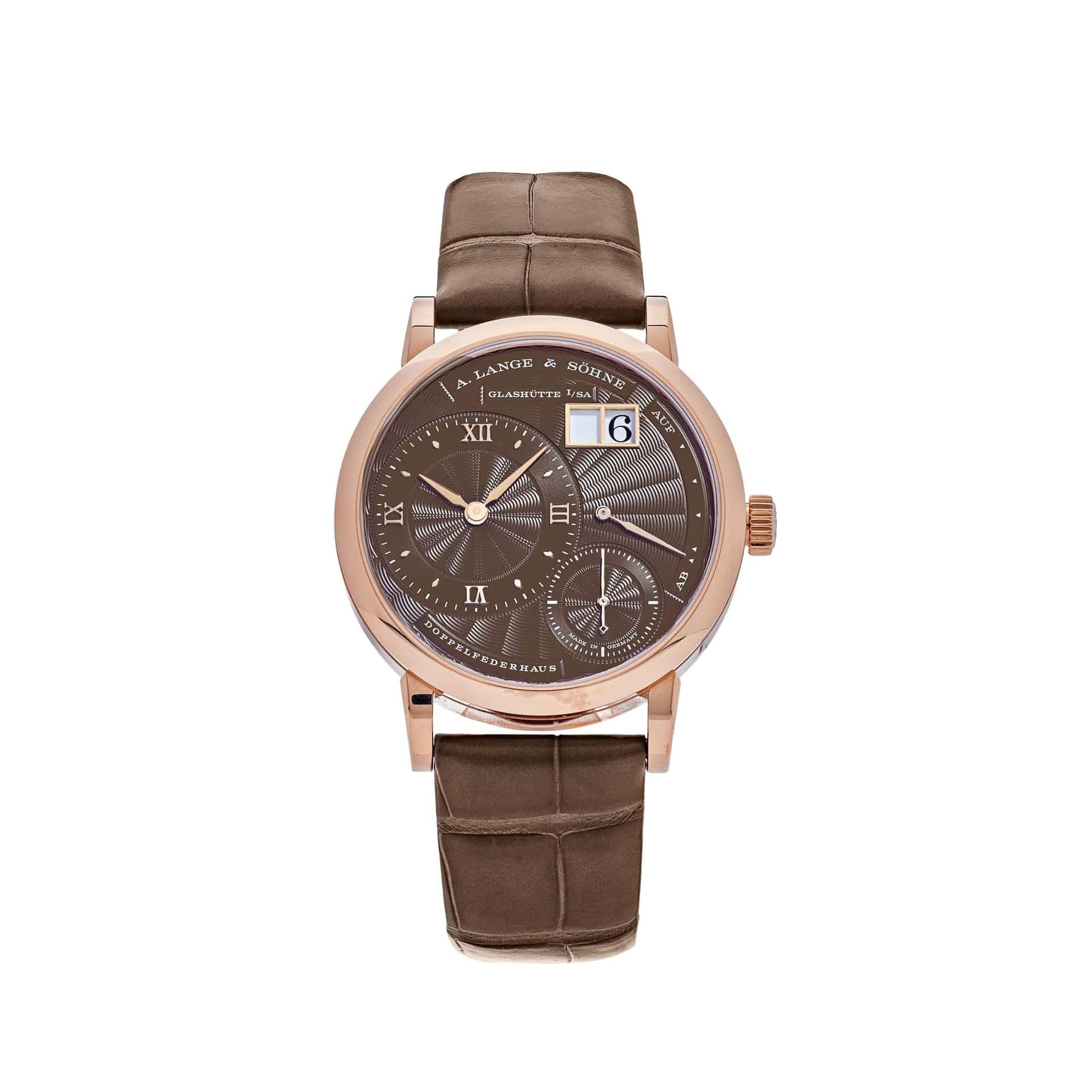 Little Lange 1 181.037 Rose Gold Brown Dial