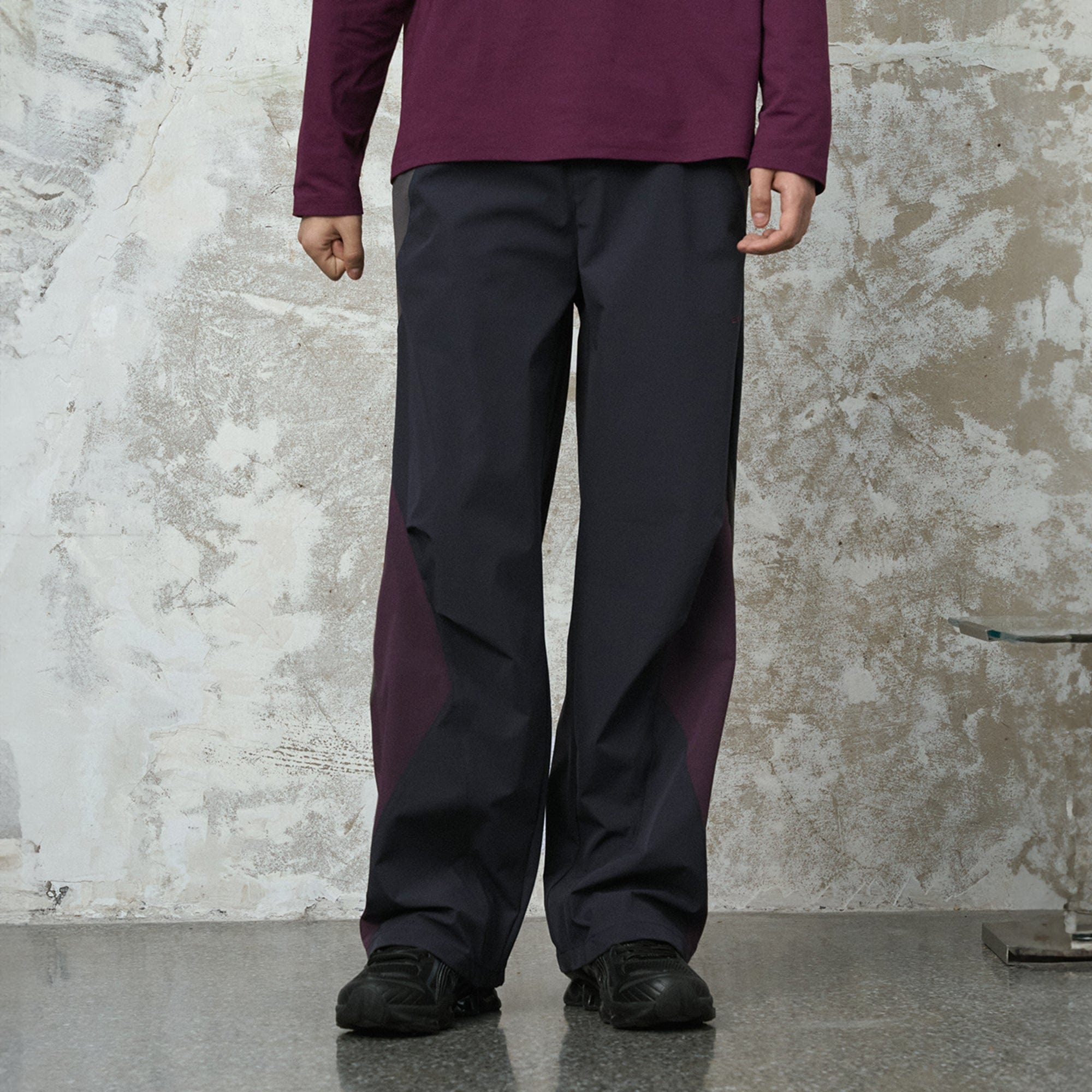 Spliced Quick Dry Straight-Leg Pants