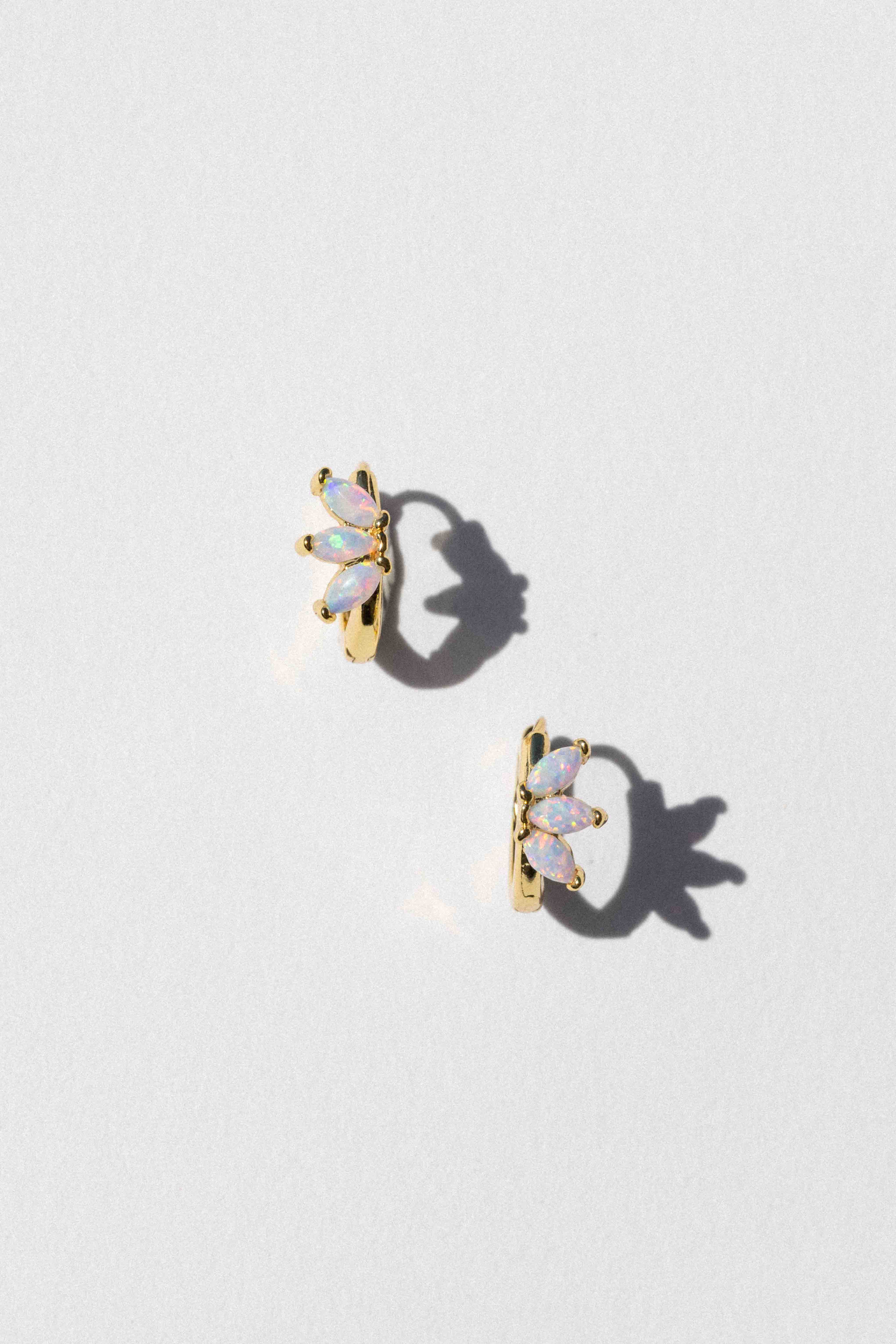 Opal Arc Earrings