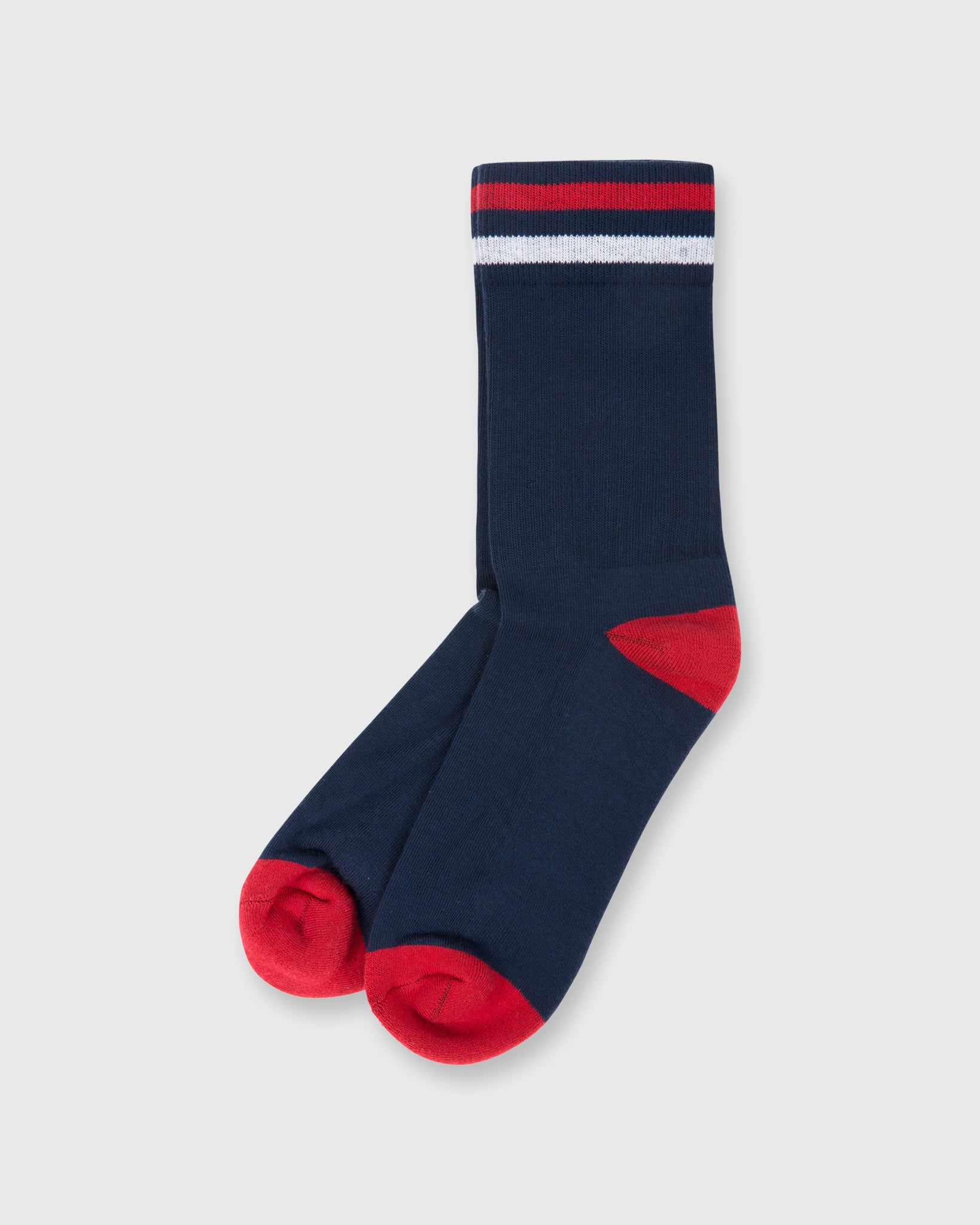 Kennedy Luxe Athletic Socks in Navy