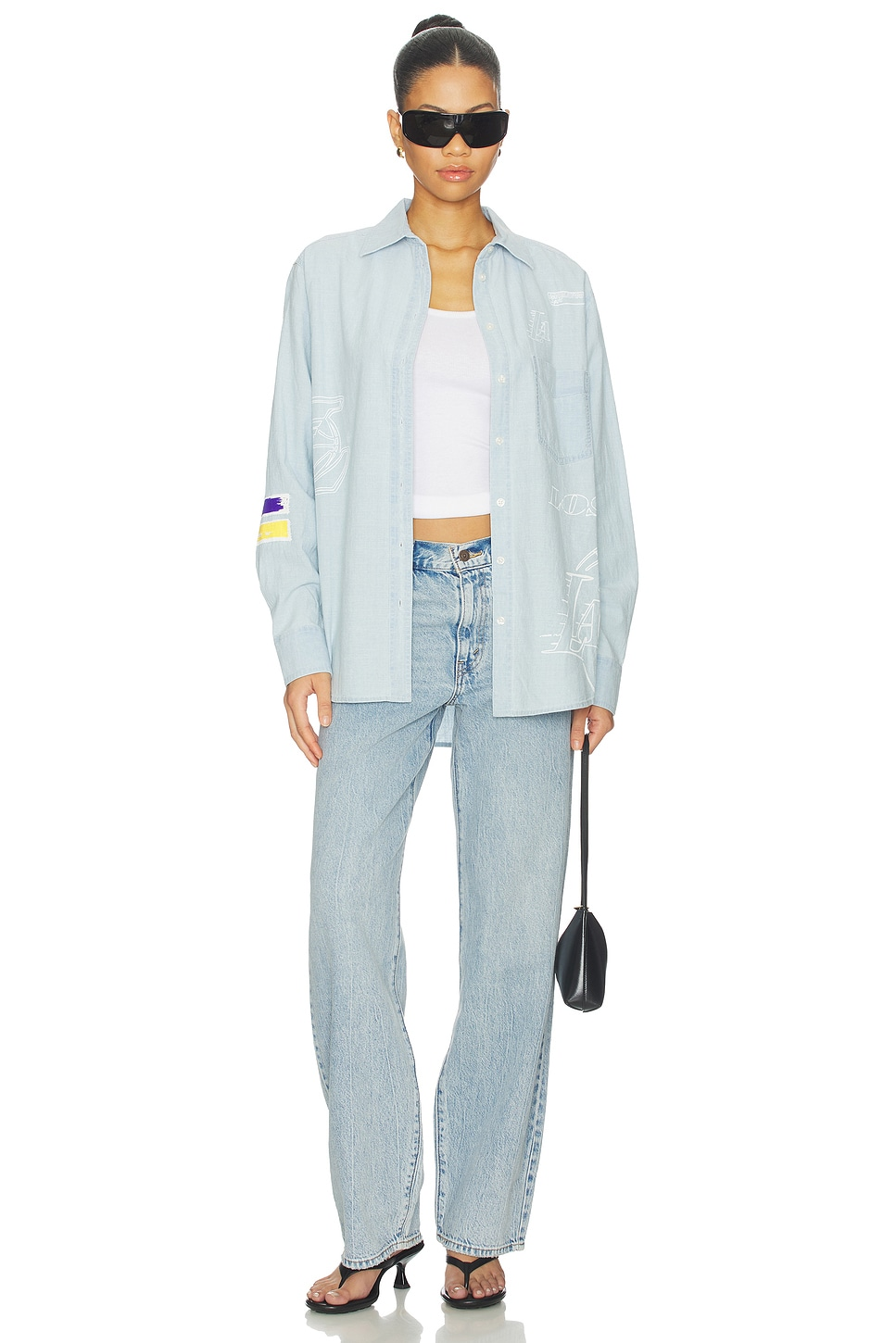 The Doodle Sports Oxford Top — Image 7