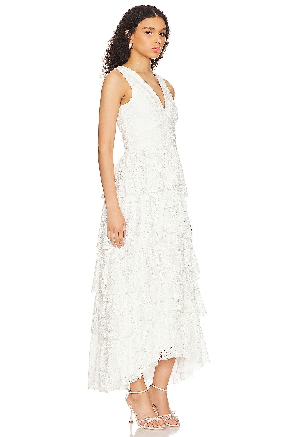 Cascading Ruffle Maxi Dress — Image 3