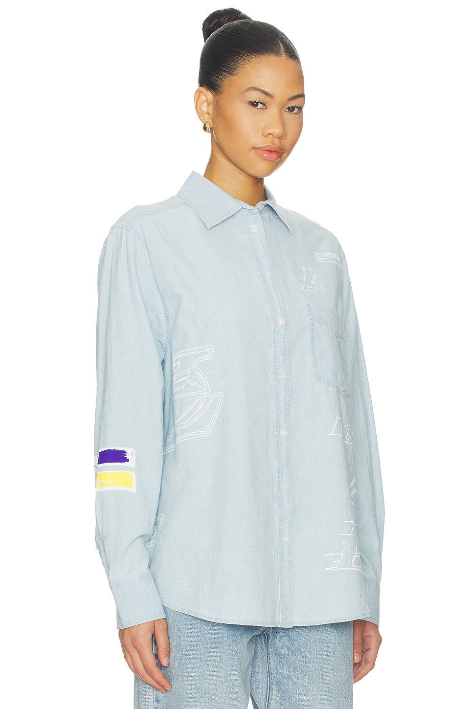The Doodle Sports Oxford Top — Image 4