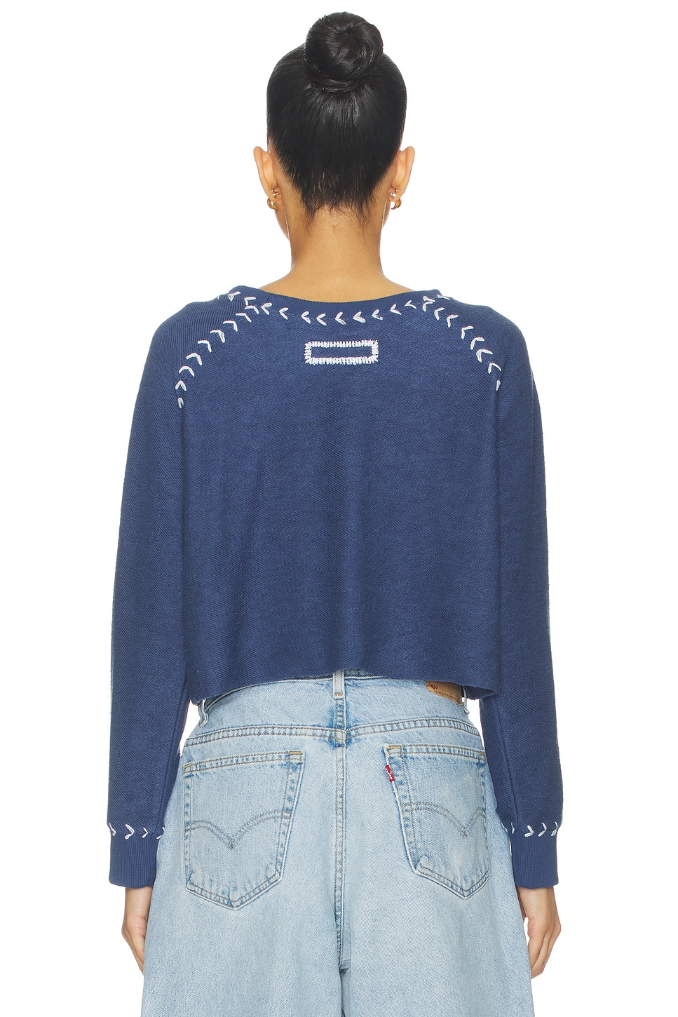 The Courtside Crop Sweatshirt — Image 3
