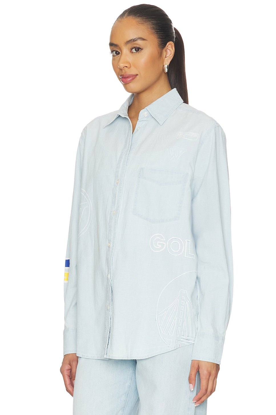 The Doodle Sports Oxford Top — Image 3