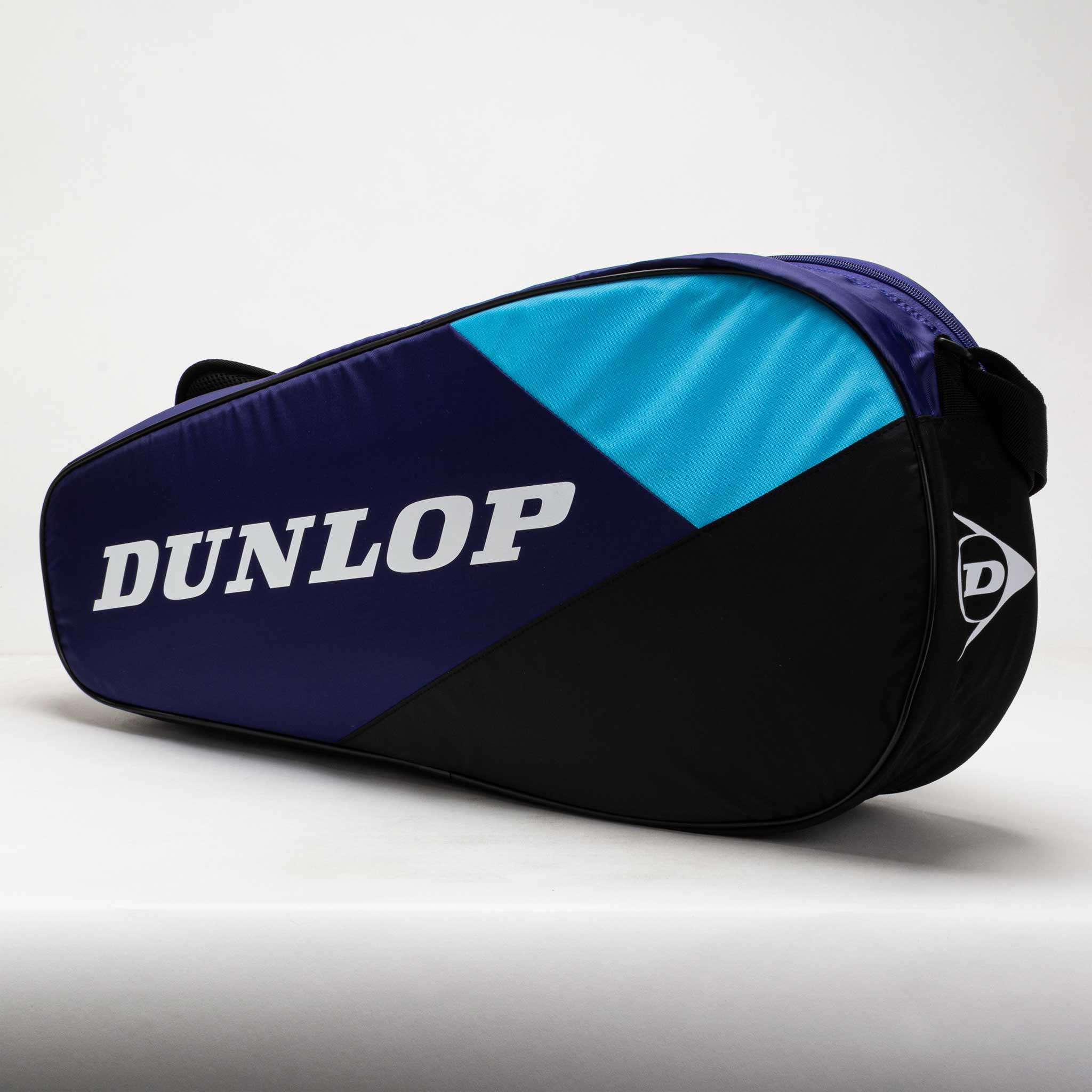 Dunlop FX Club 3 Racket Bag Black/Blue