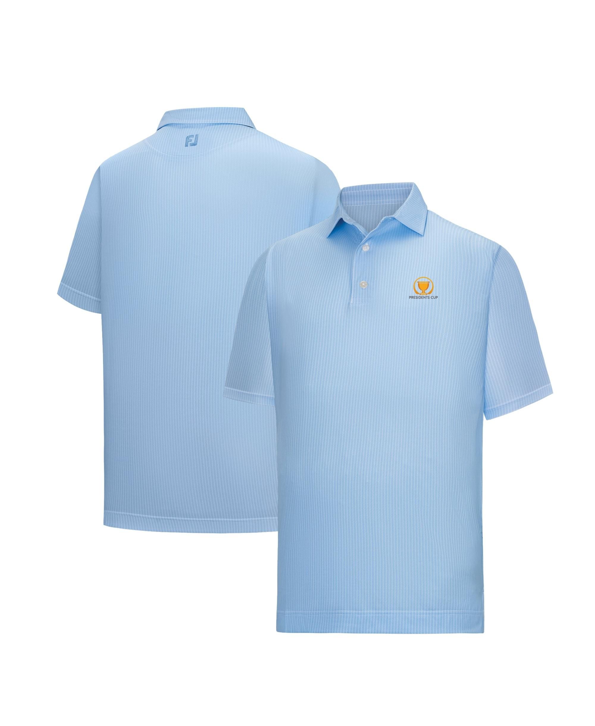 Men's Presidents Cup Tee Time Print Lisle Polo