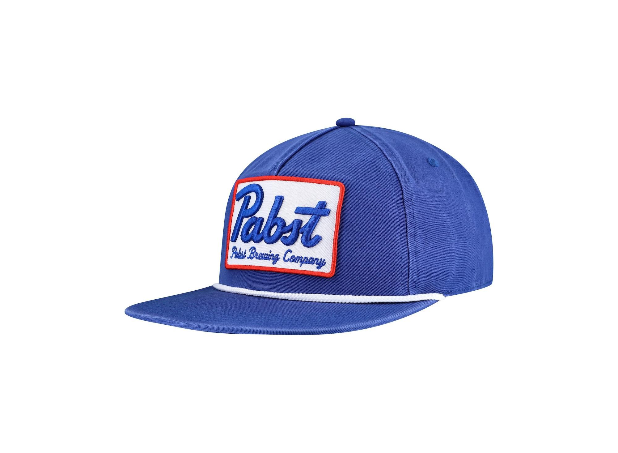 Men's Pabst Ribbon Adjustable with Rope Golfer Hat