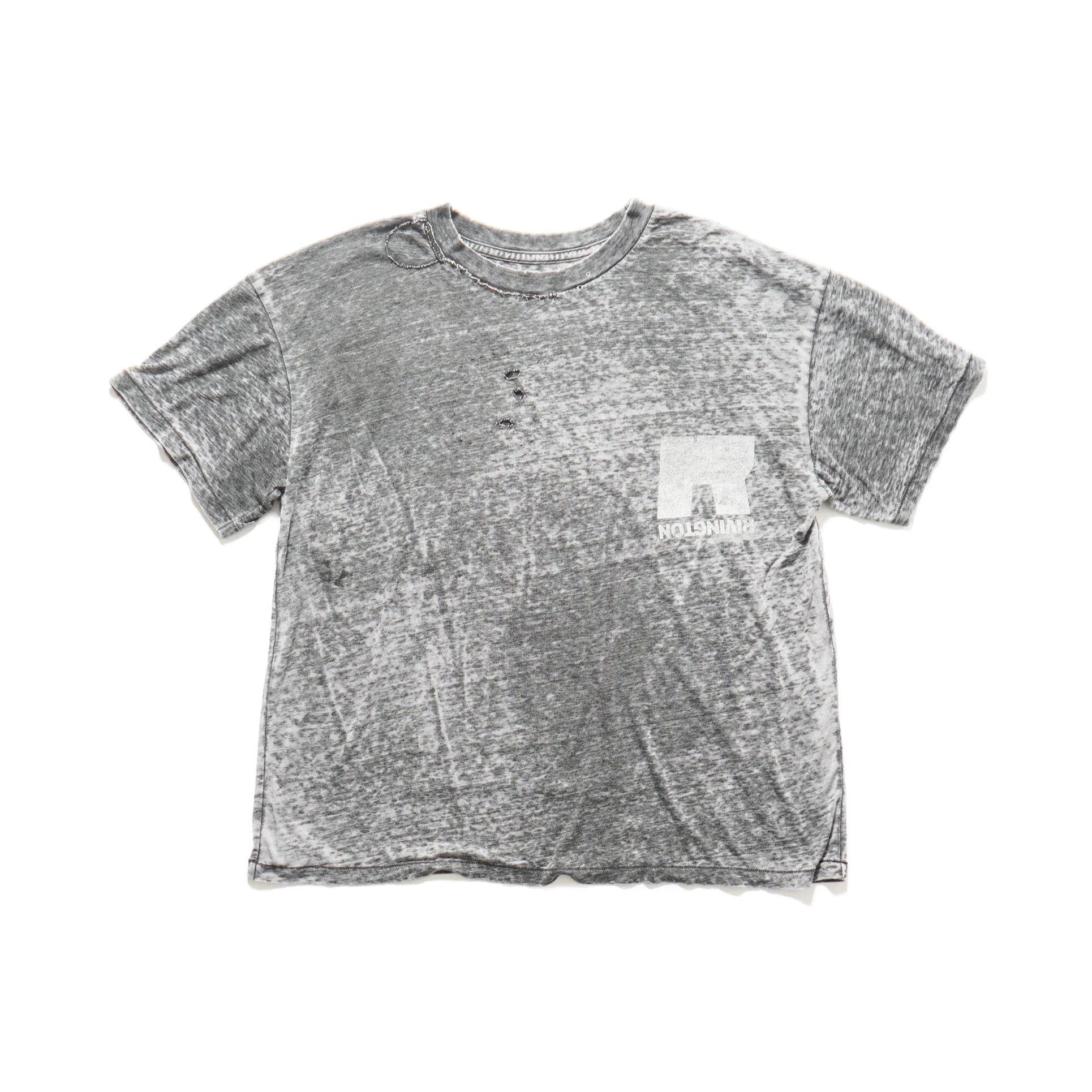 RIVINGTON roi Rebis Nature Of Man SS Tee Welder Black Burnout