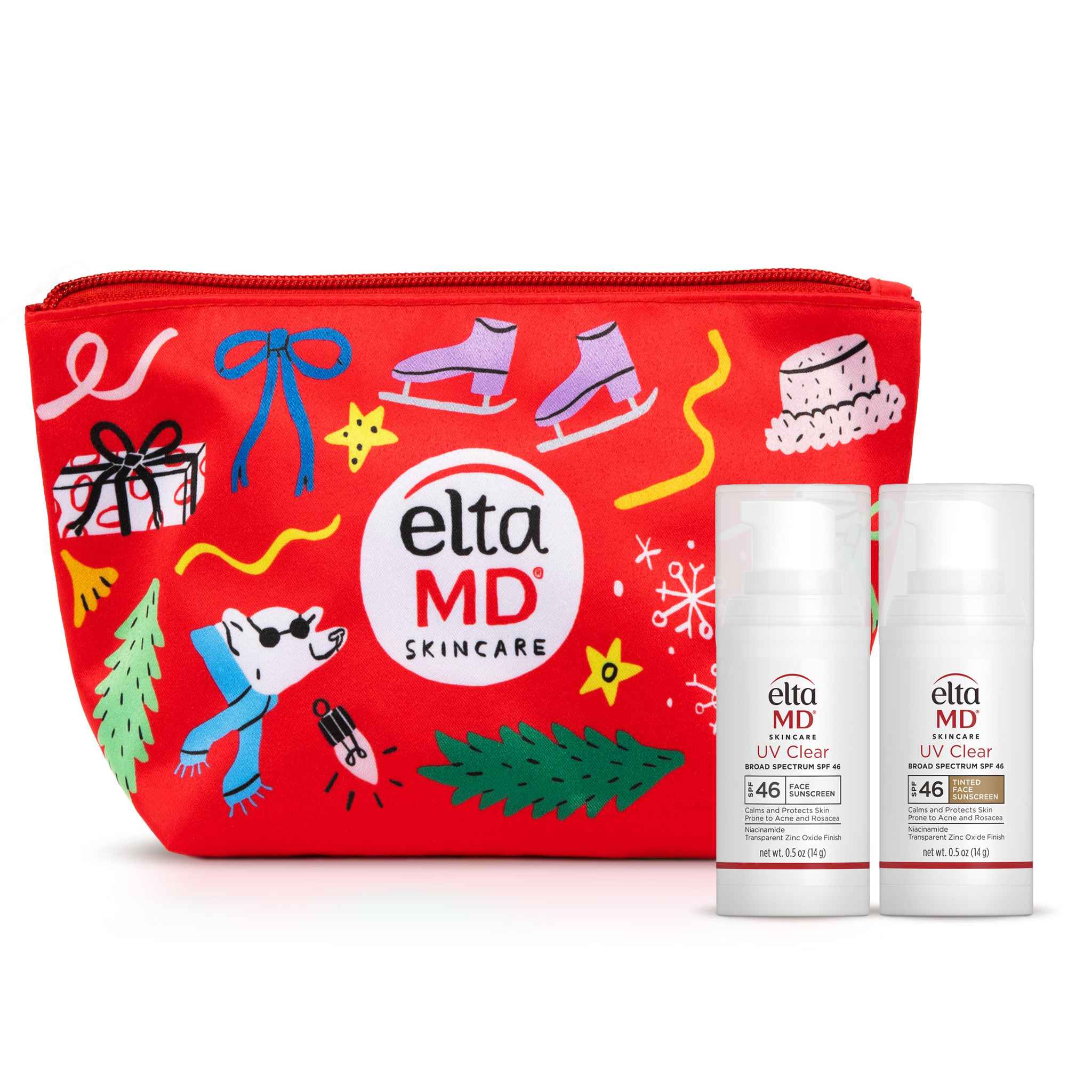 EltaMD UV Clear Holiday Facial Sunscreen Mini Duo Set