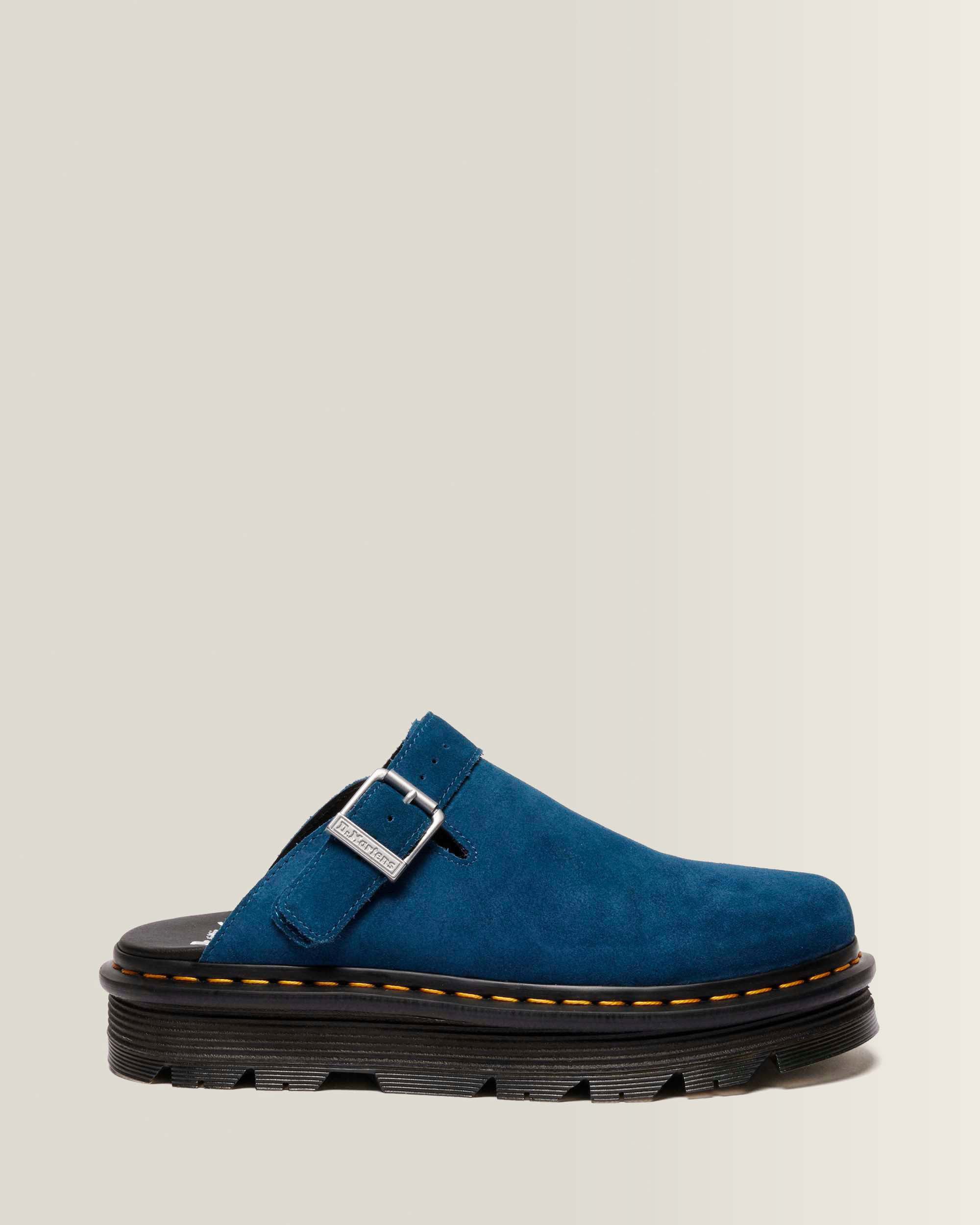 Zebzag Suede Casual Slingback Platform Mules