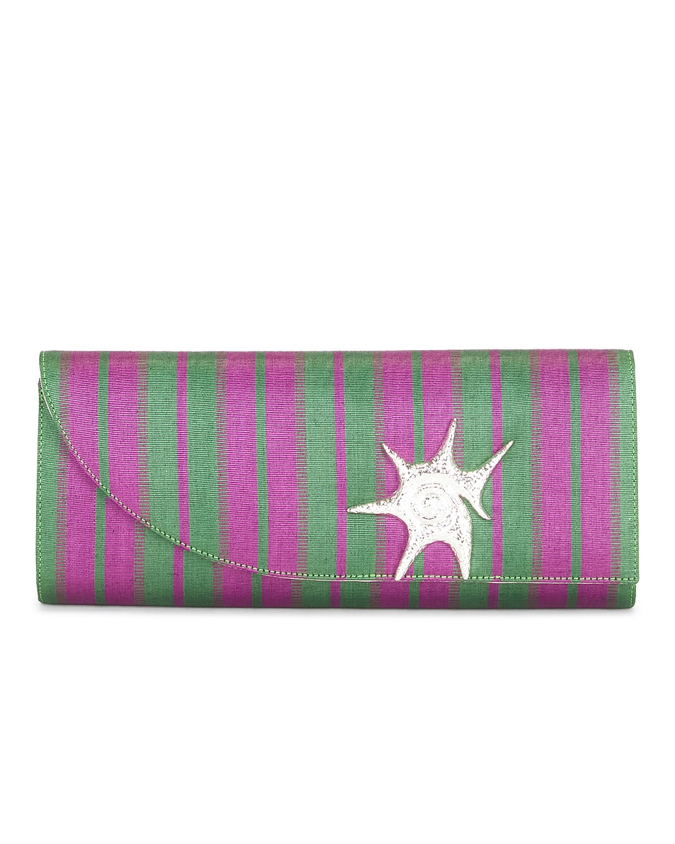 Moire Diane Clutch
