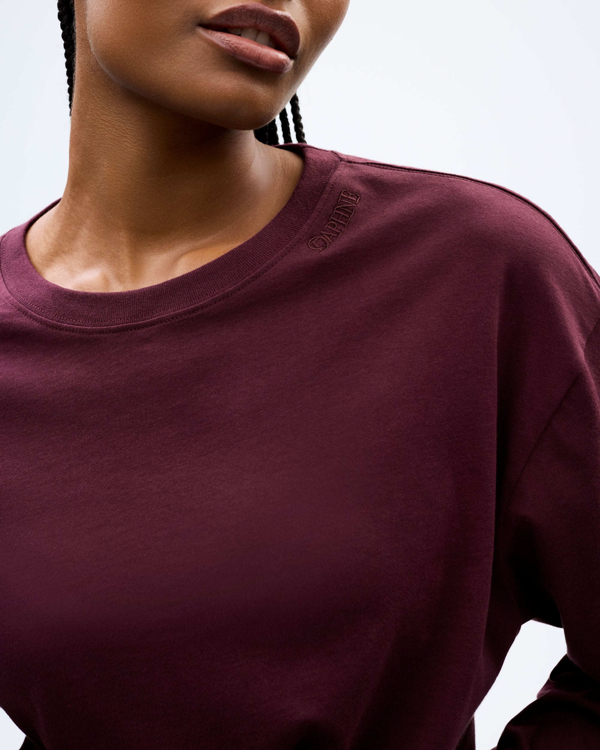 The Hannah Long Sleeve - Fig, image 2 of 5