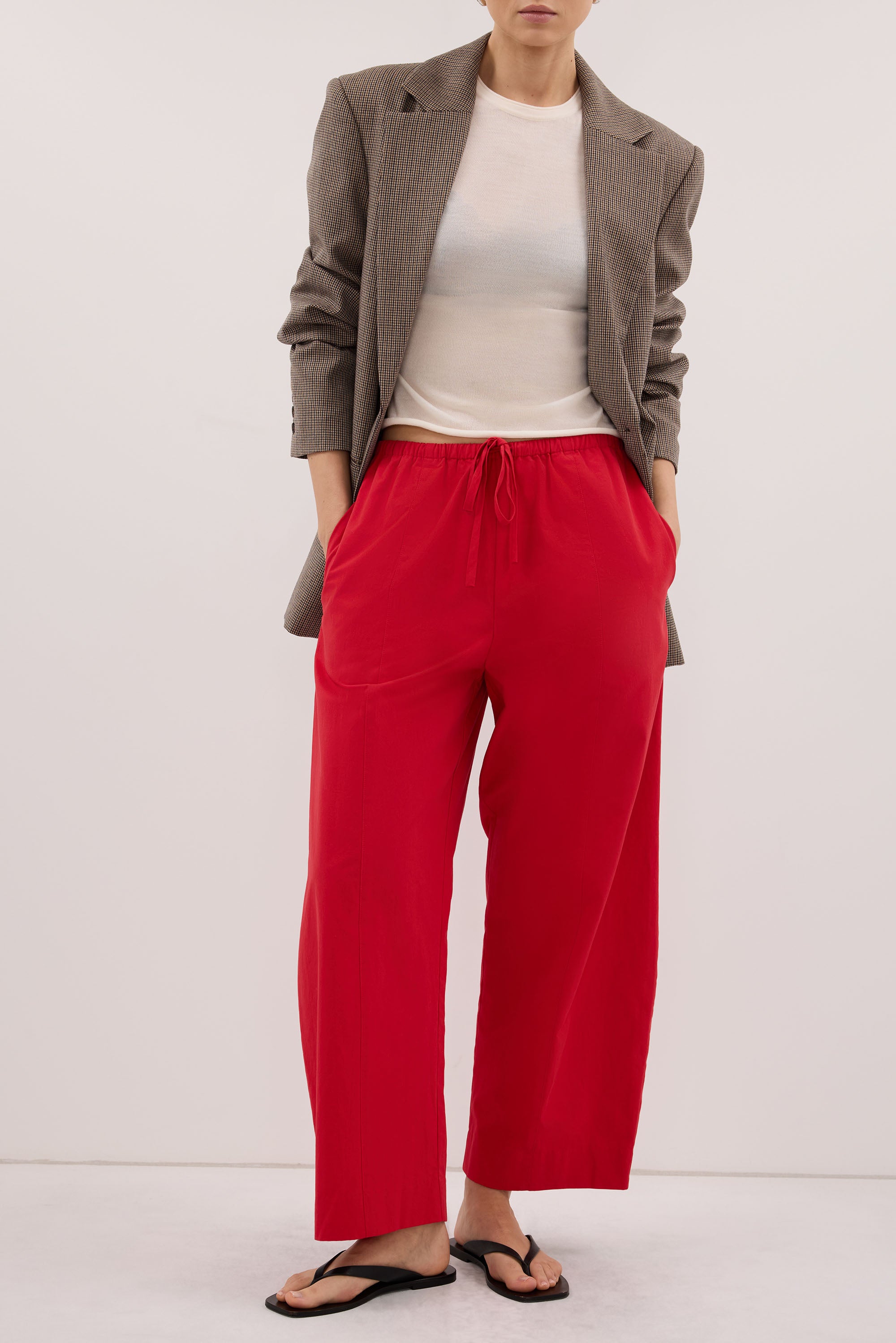 Scout Cotton Barrel Leg Pant, image 4 of 8