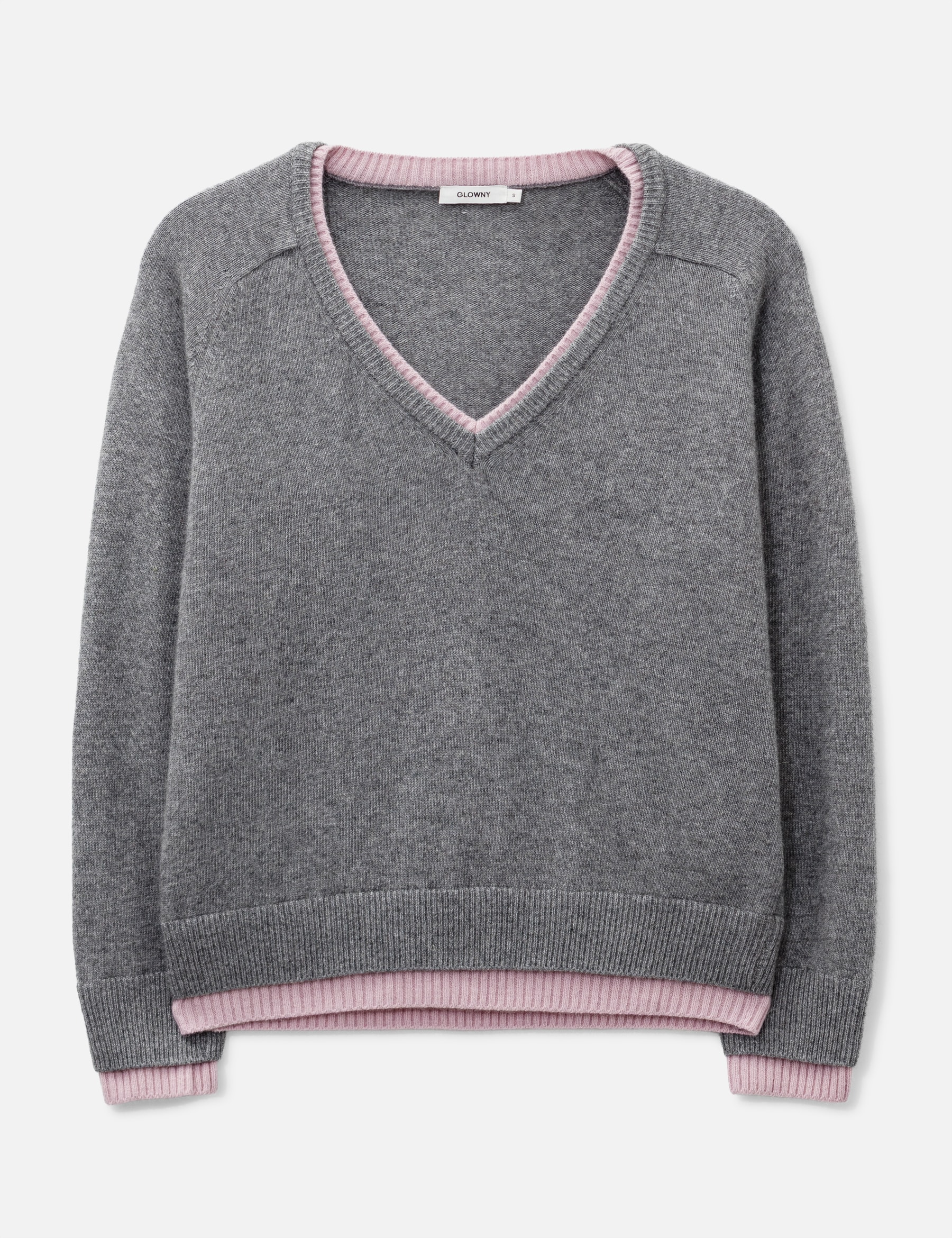 Raccoon Hazy Layered V-Neck Knit