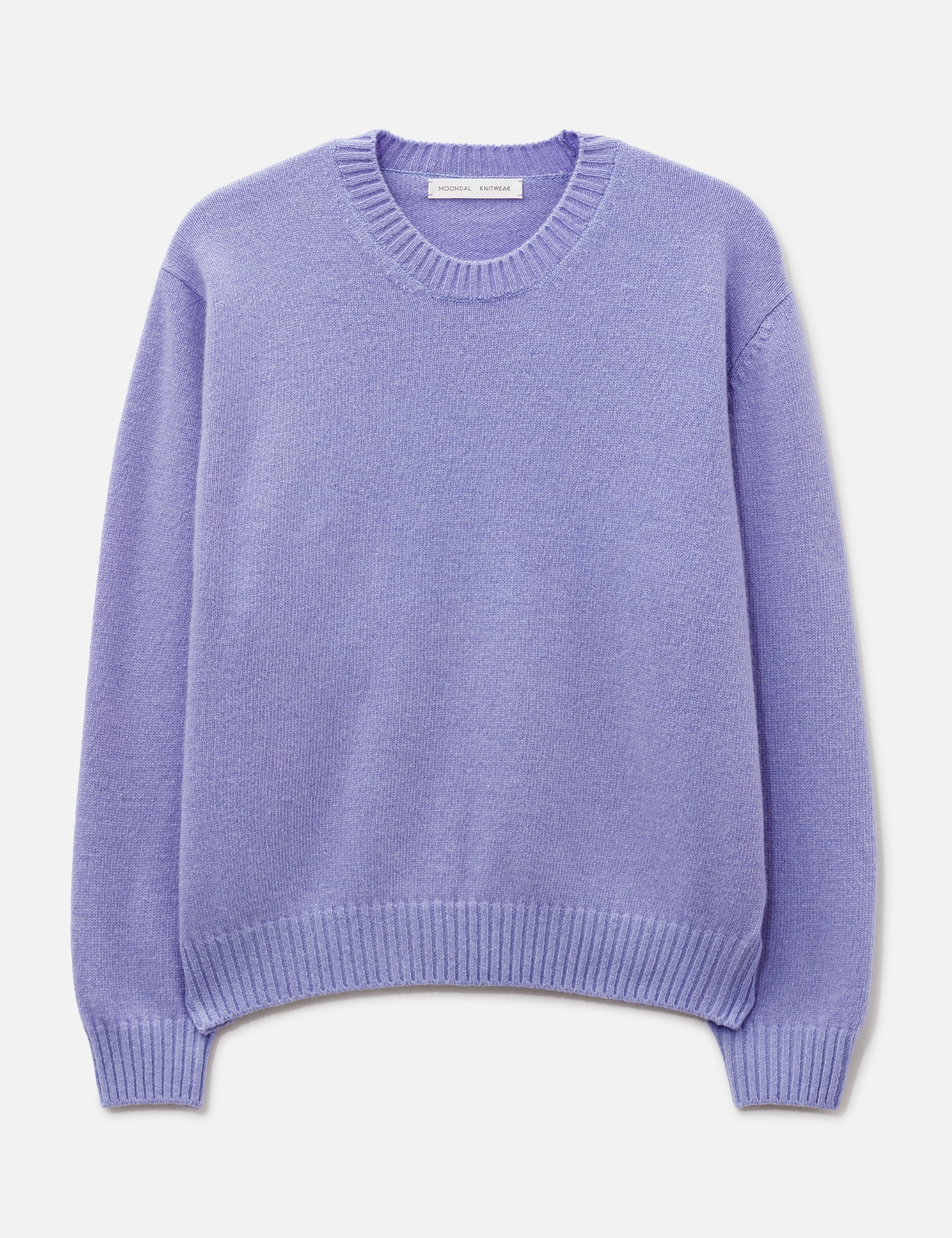 15 Classic Round Knit In Light Purple