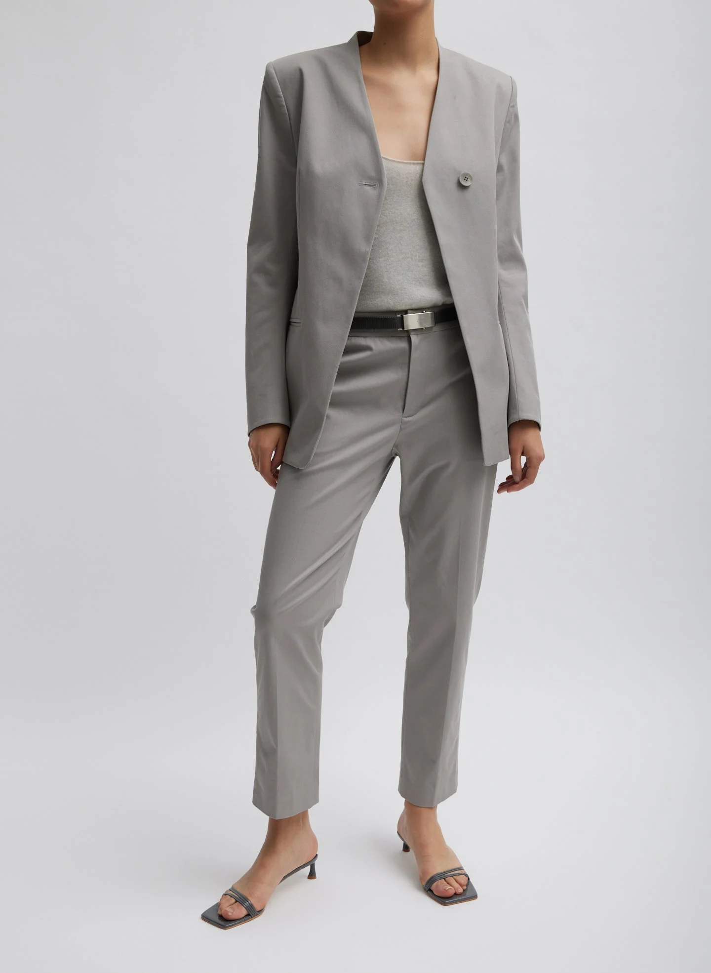 Oliver Cotton Stretch Tricotine Lennon Ankle Pant