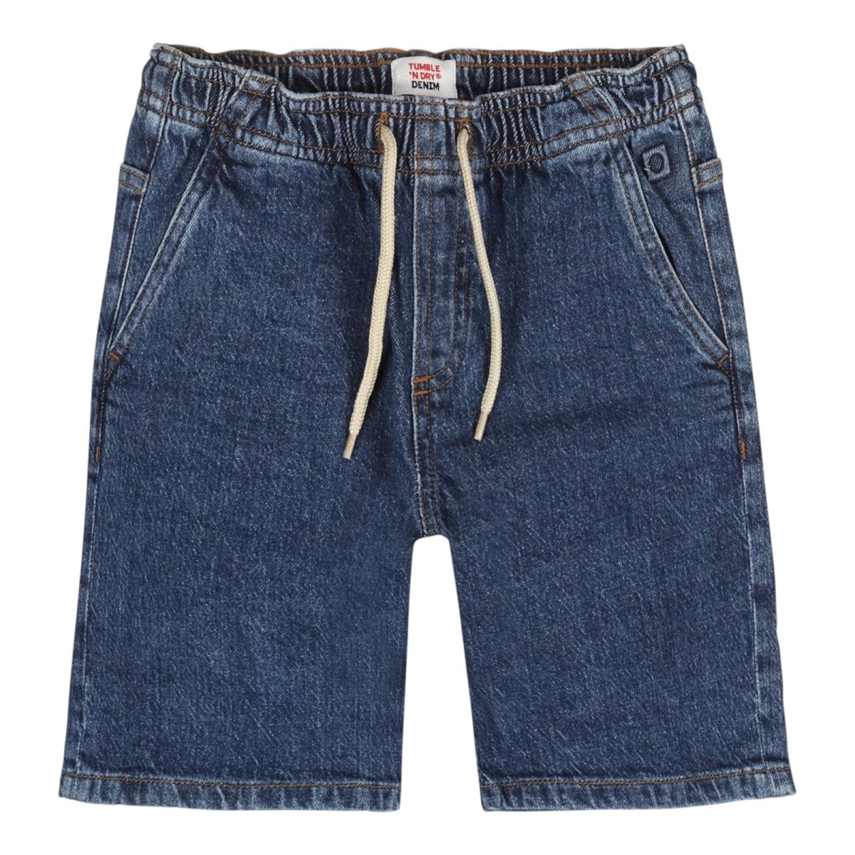 DARK DENIM SHORTS
