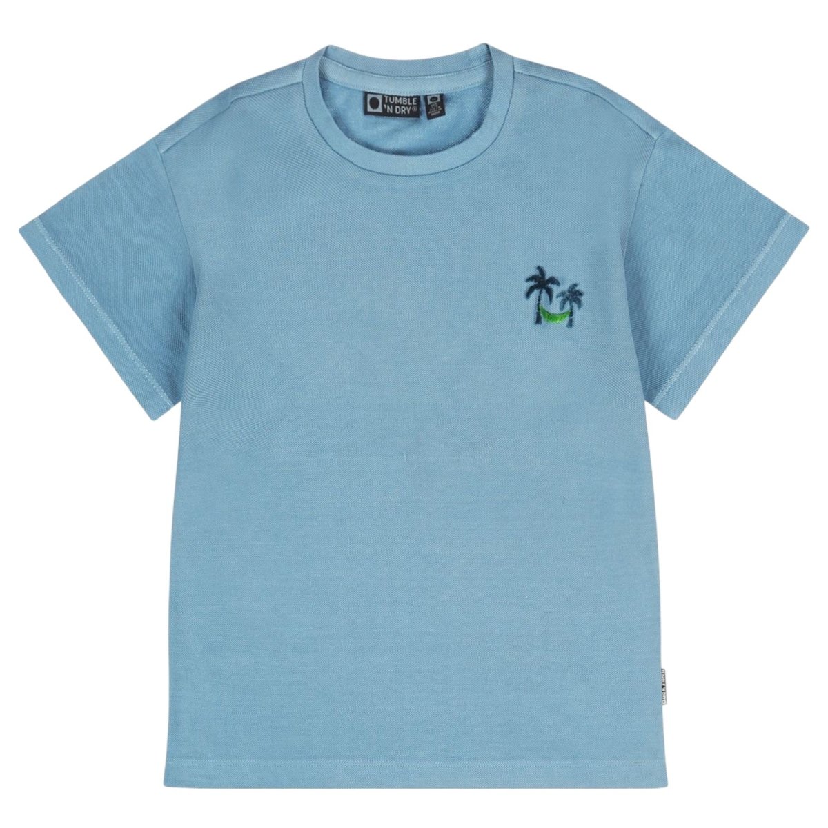 EMBROIDERED PALM TREES TSHIRT