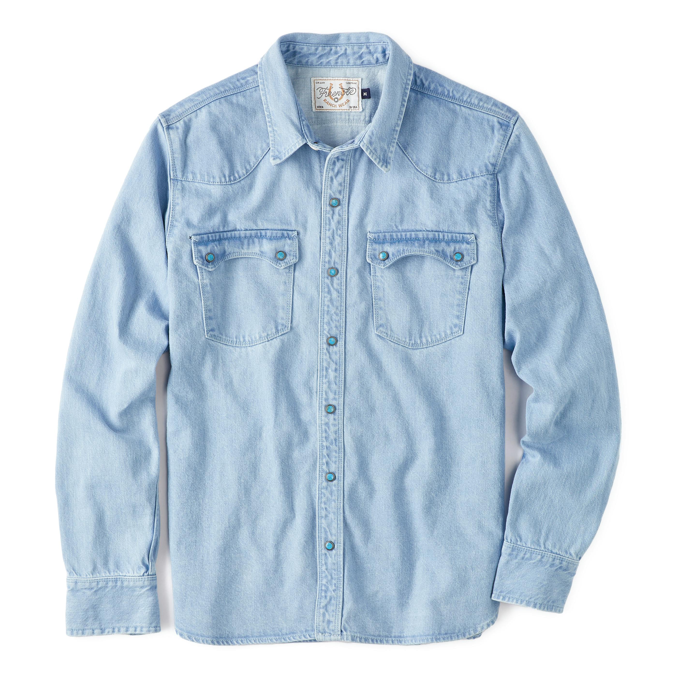 Modern Western Denim Shirt