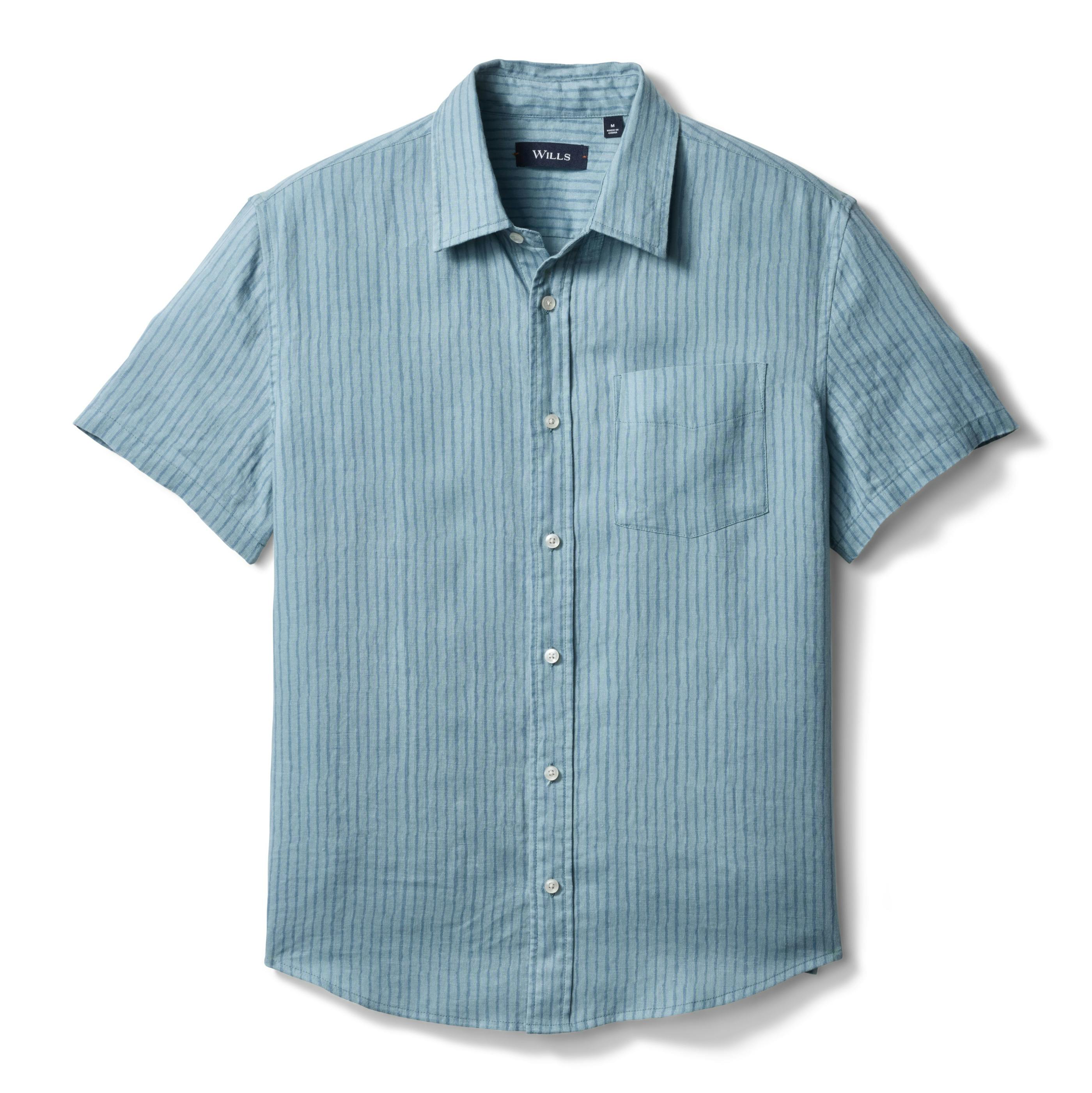 Short Sleeve Isles Linen Shirt