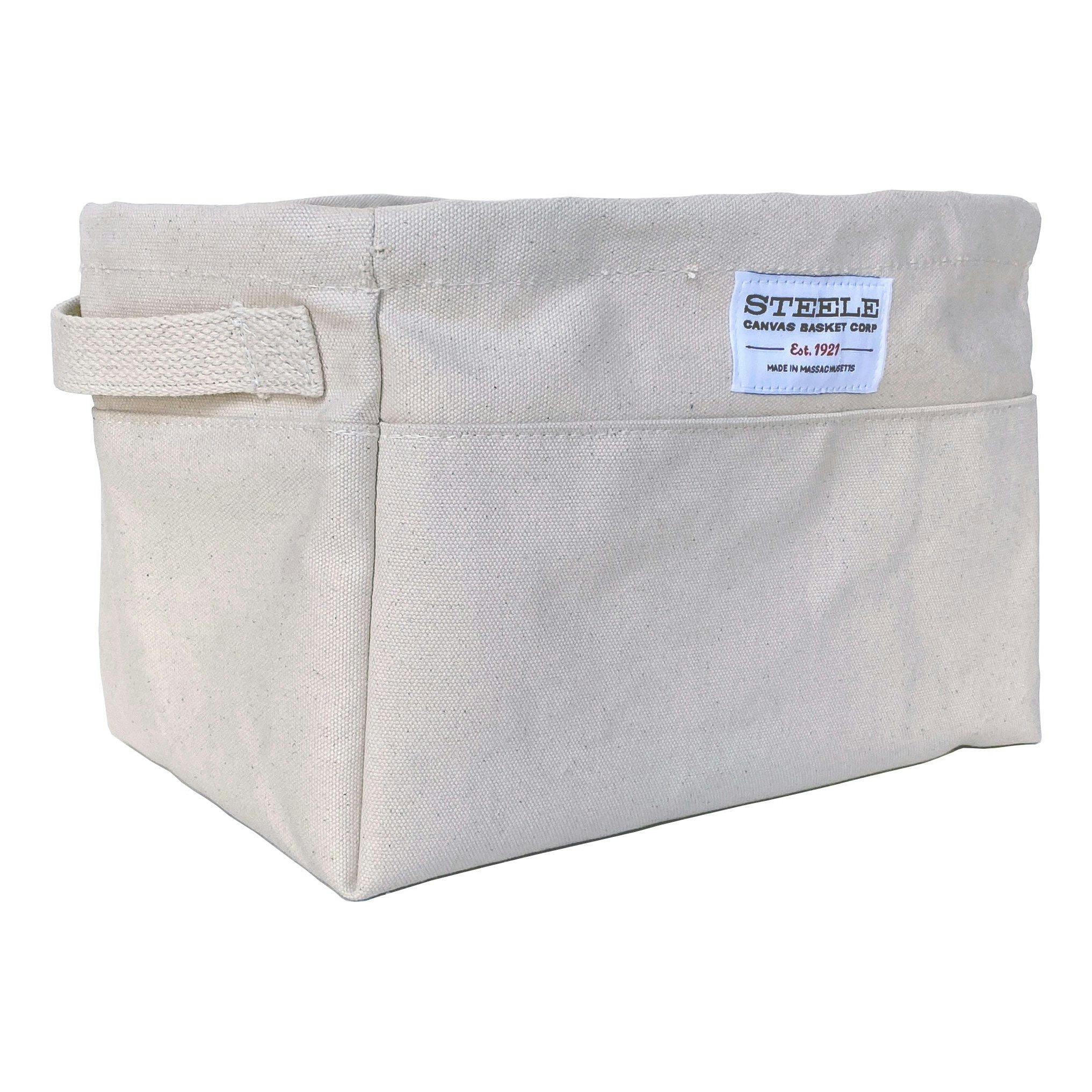 Large Canvas Storage Bin