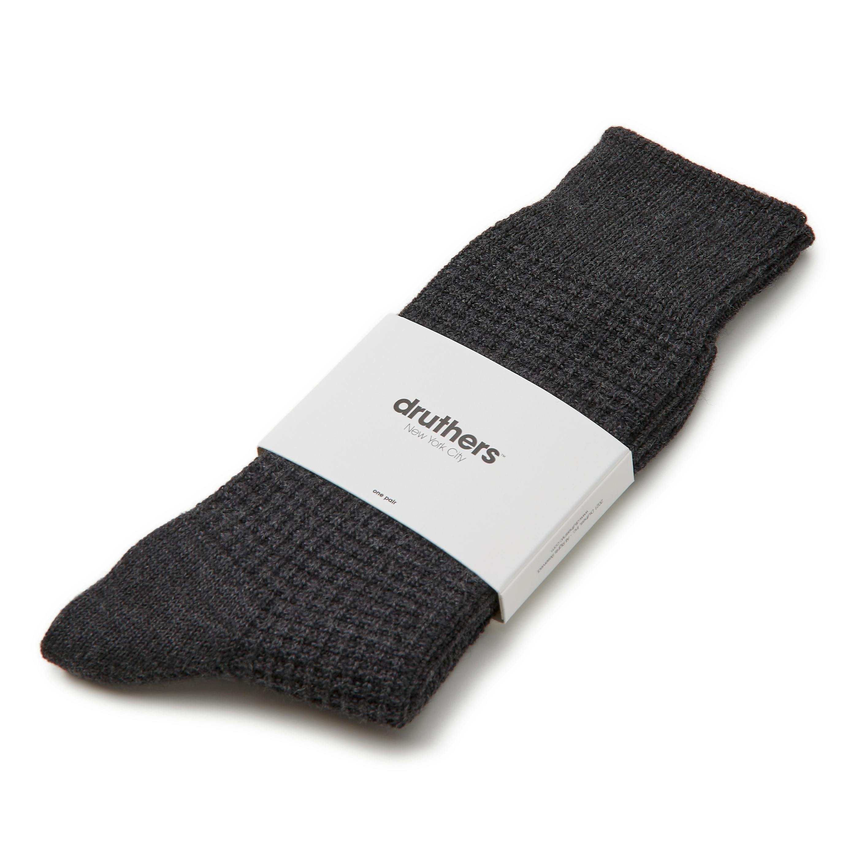 Merino Wool Waffle Socks