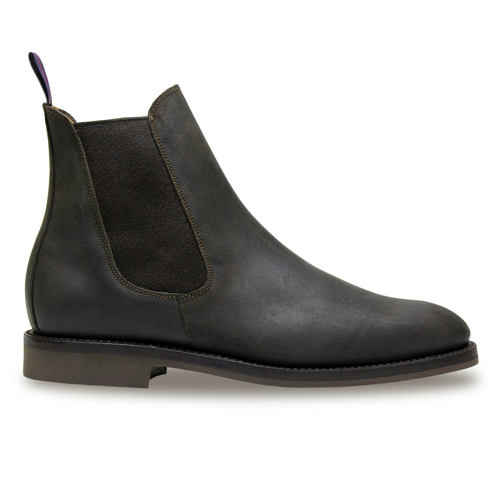Liam Kenia Waxy Suede Chelsea Boot