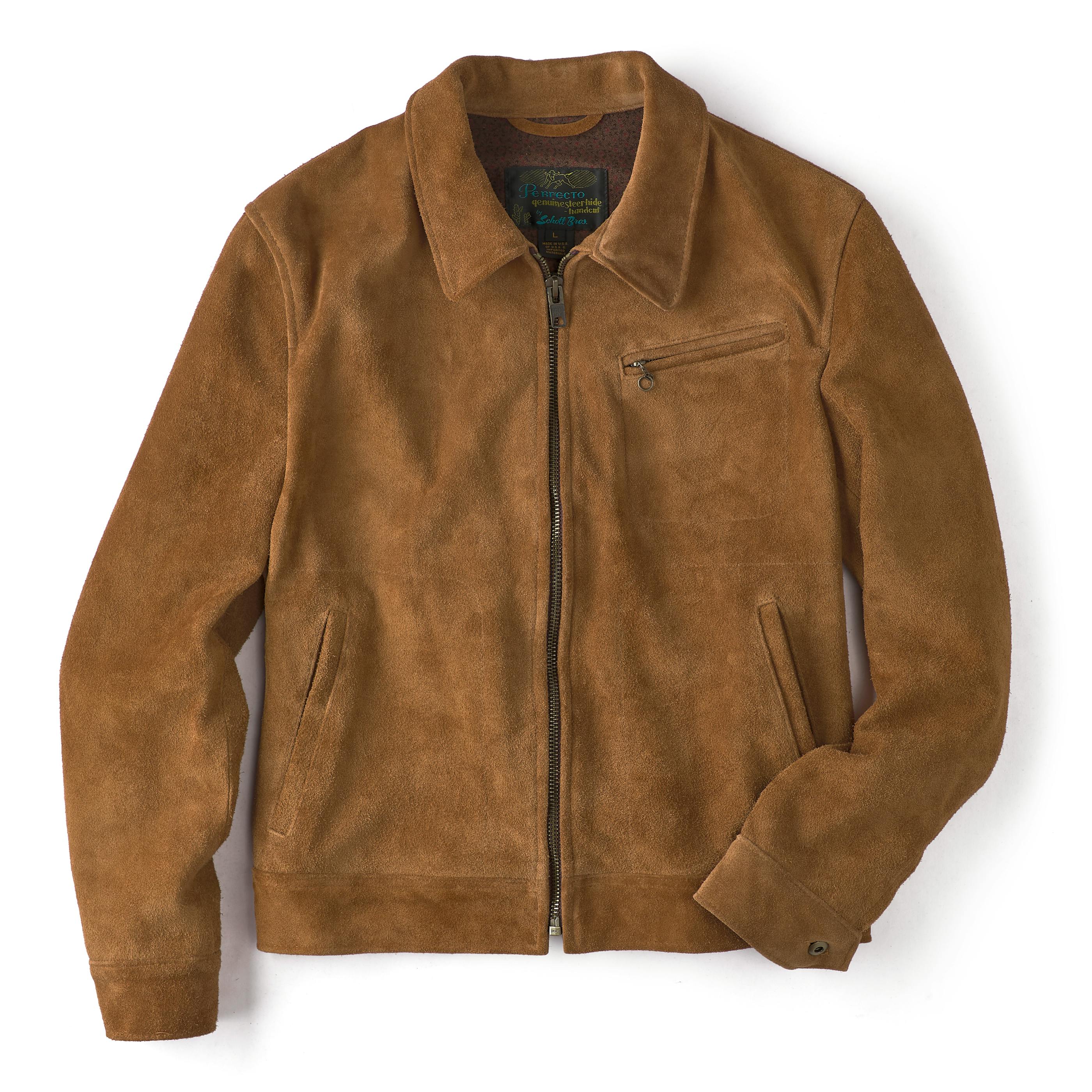 Roughout Leather Suede Jacket