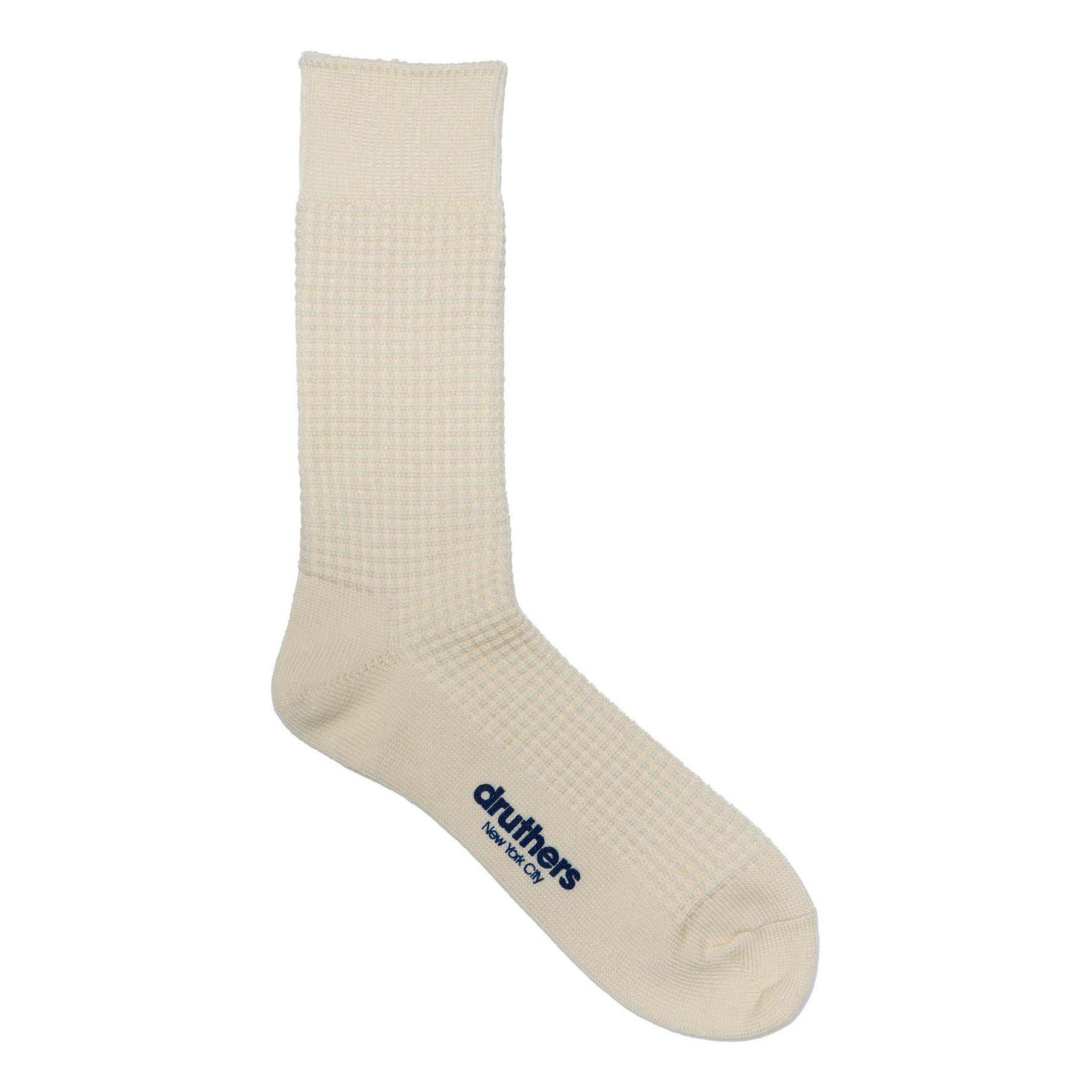 Merino Wool Waffle Socks