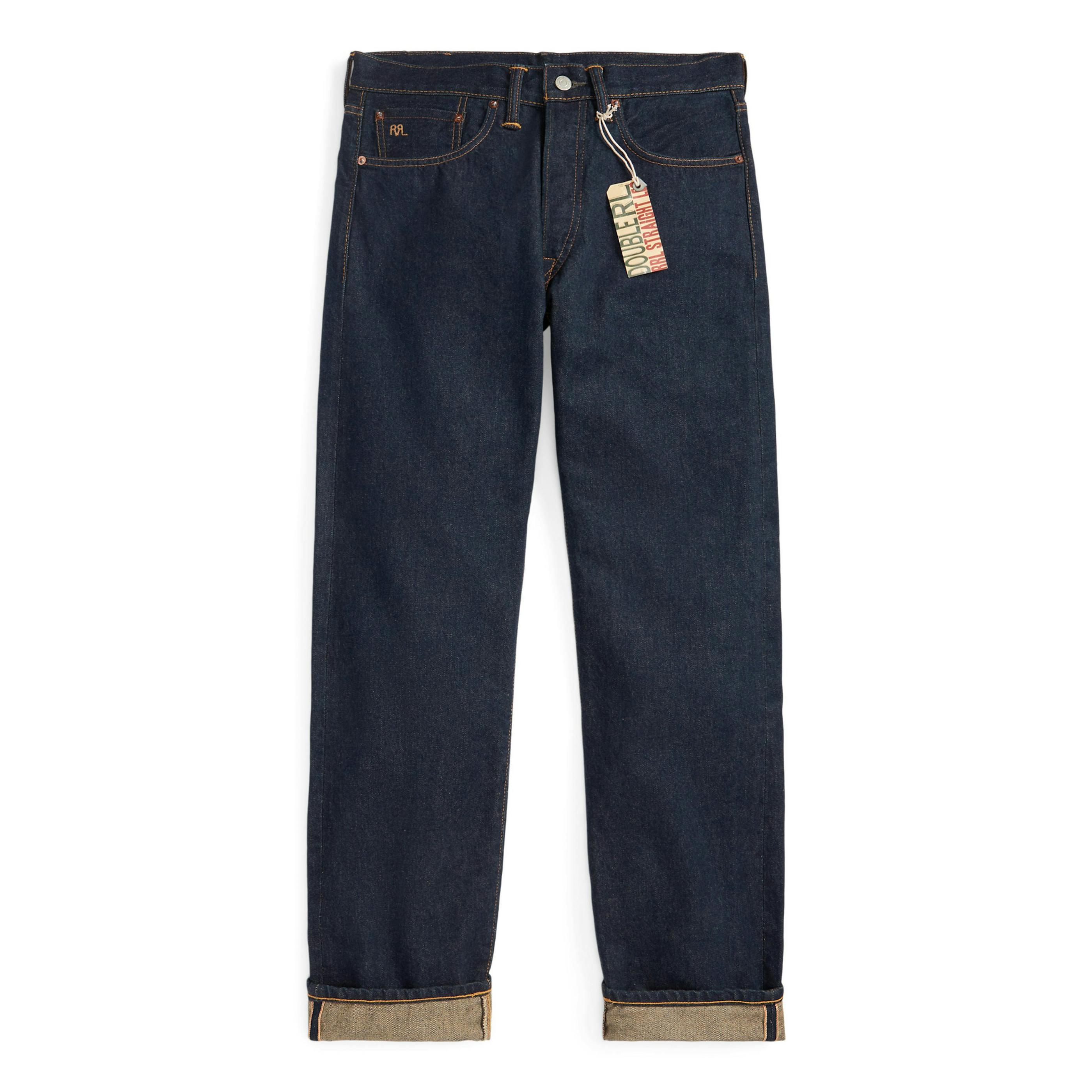 Straight Fit Selvedge Denim Jeans