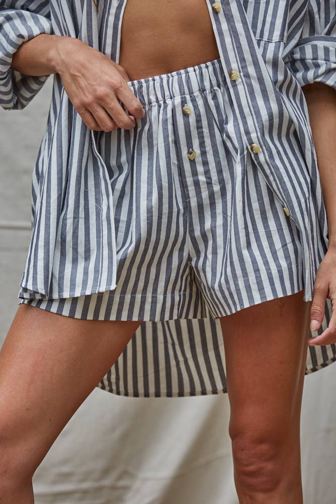 Stripe Boxer Shorts