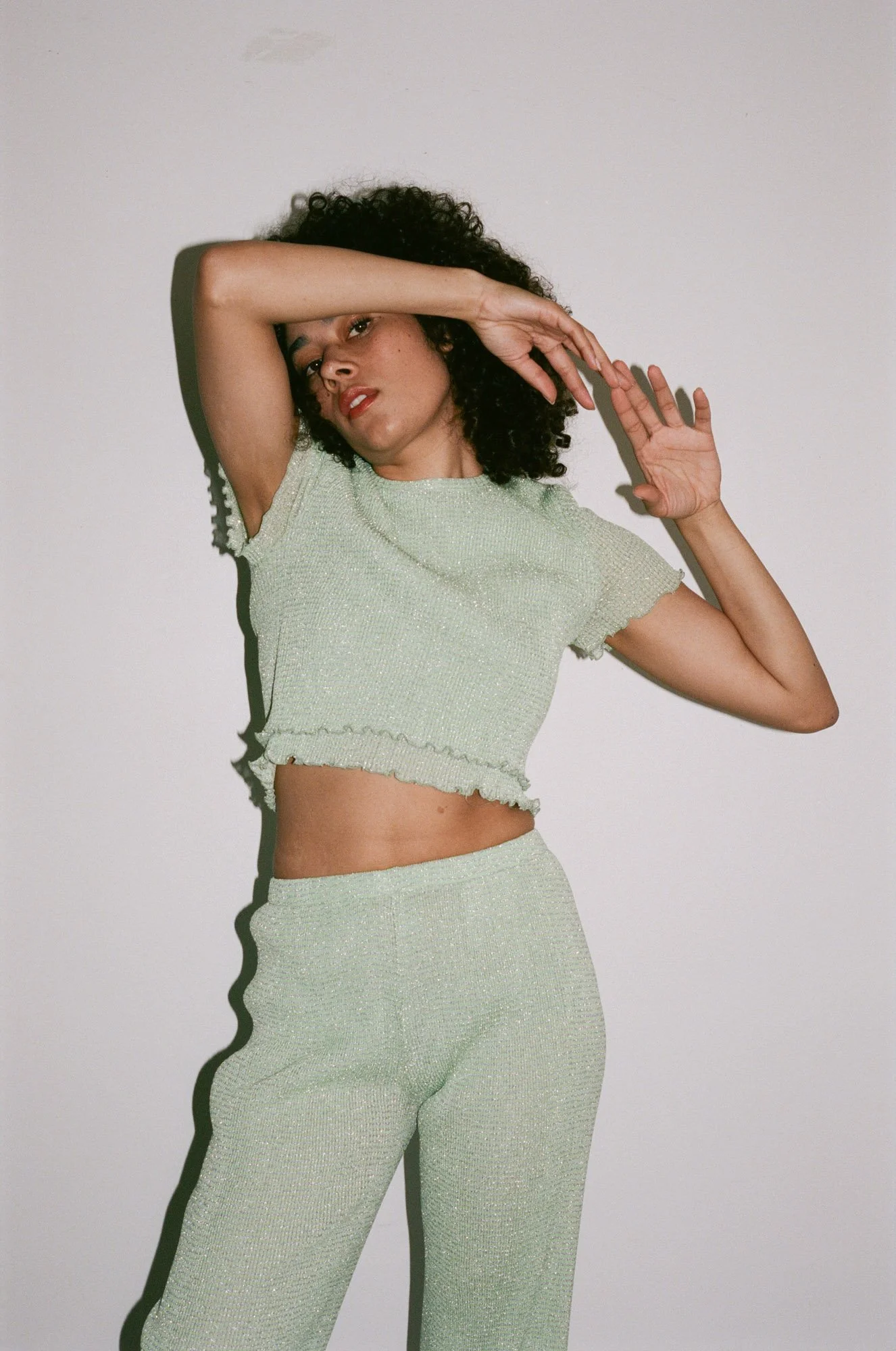 Double Layer Crop Top