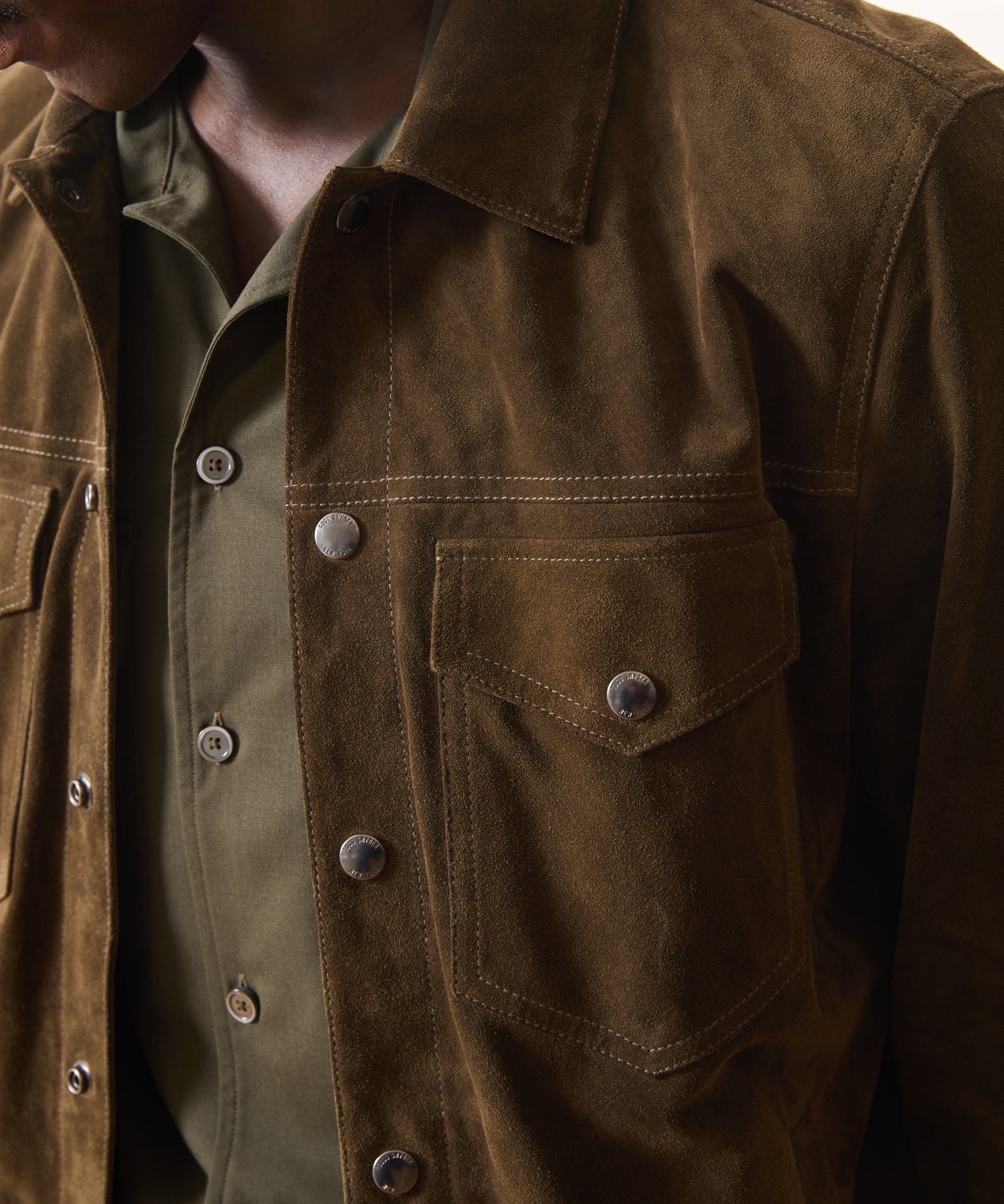Italian Suede Dylan Jacket, image 3 of 7