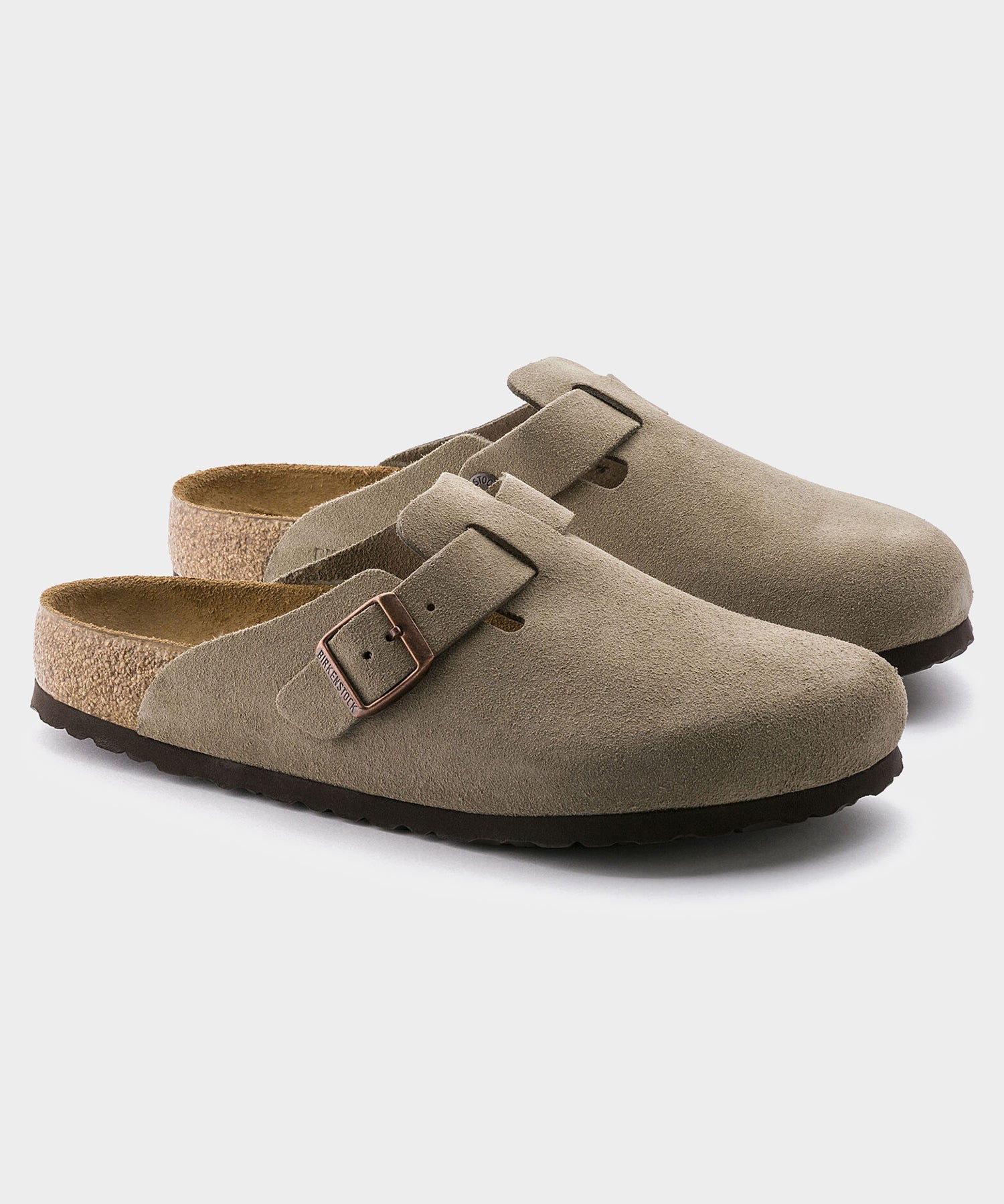 Birkenstock Boston Clog in Taupe, image 6 of 8