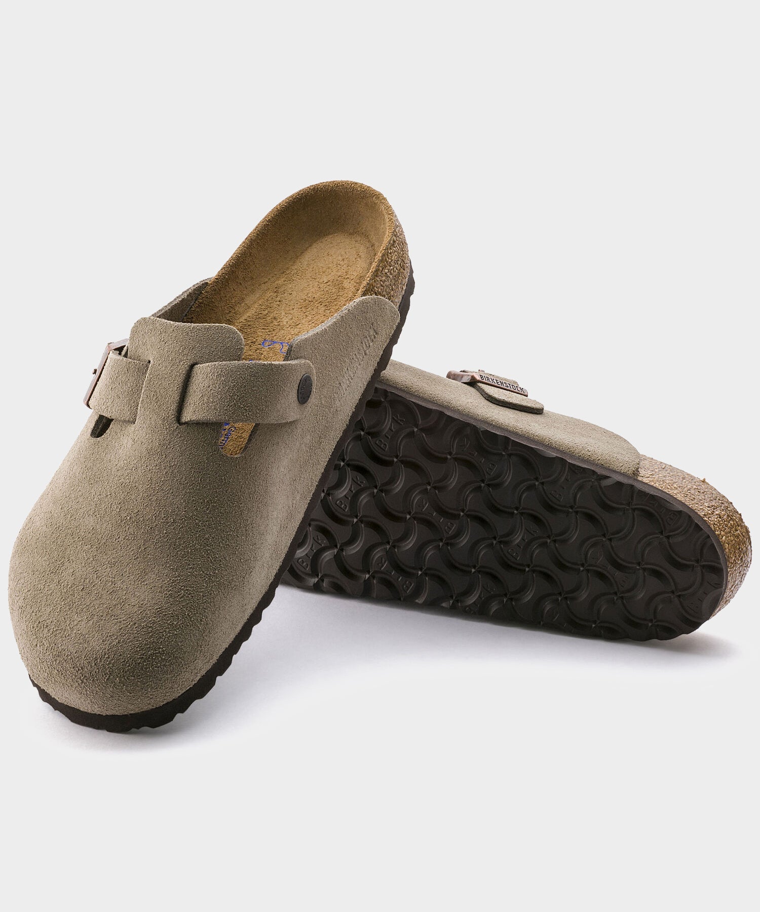 Birkenstock Boston Clog in Taupe, image 7 of 8